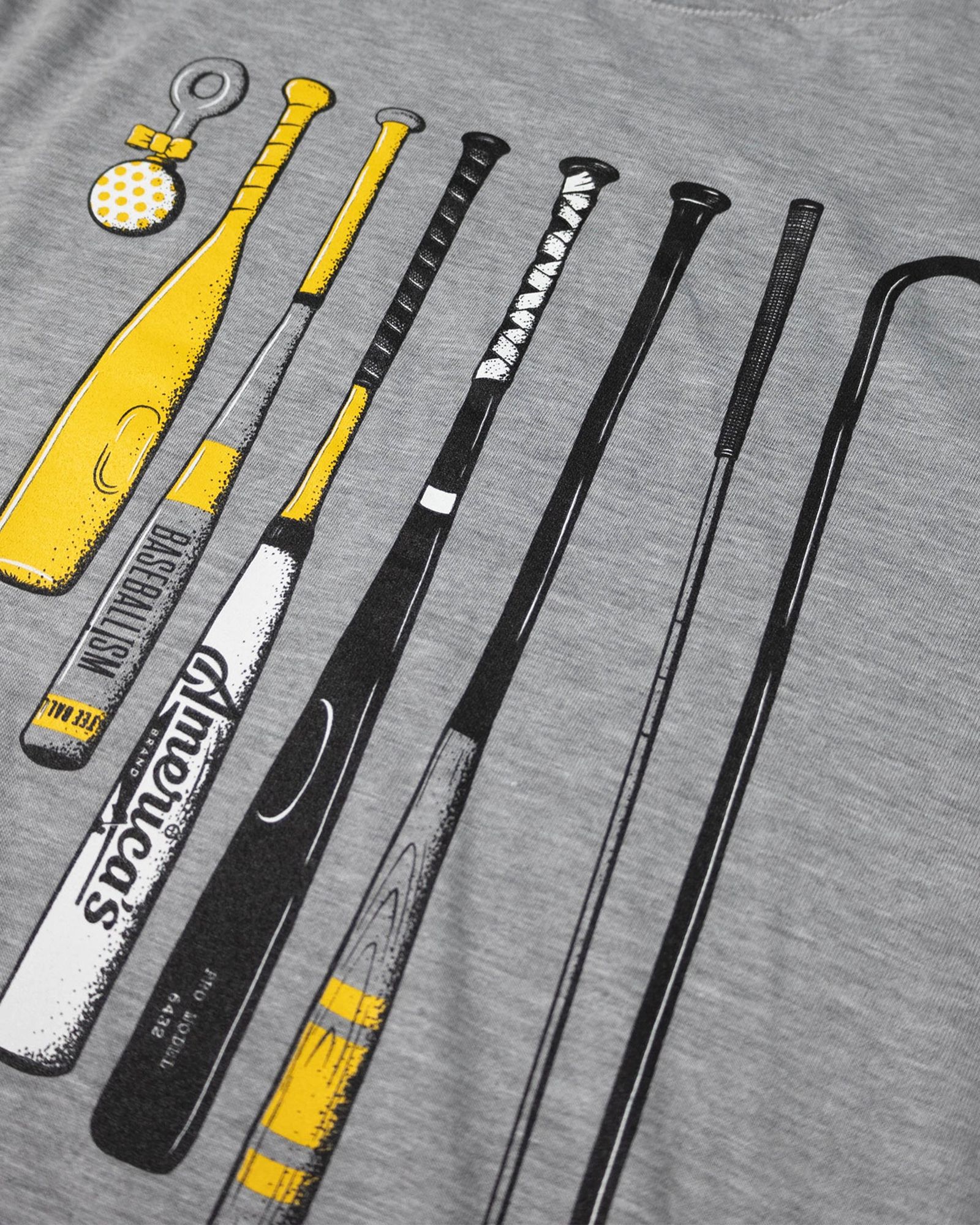 Baseballism Men's Lifecycle of Sticks T-Shirt product image