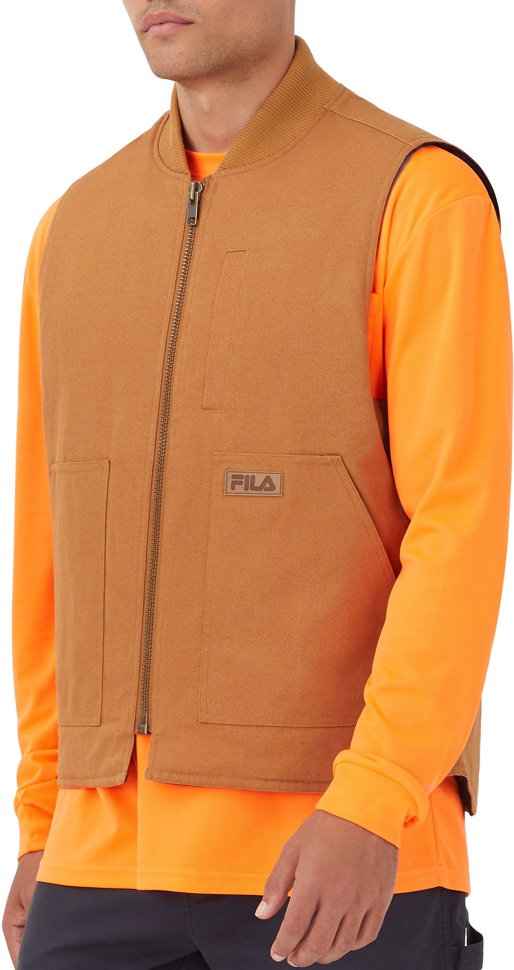 FILA Adult Canvas Vest Jacket