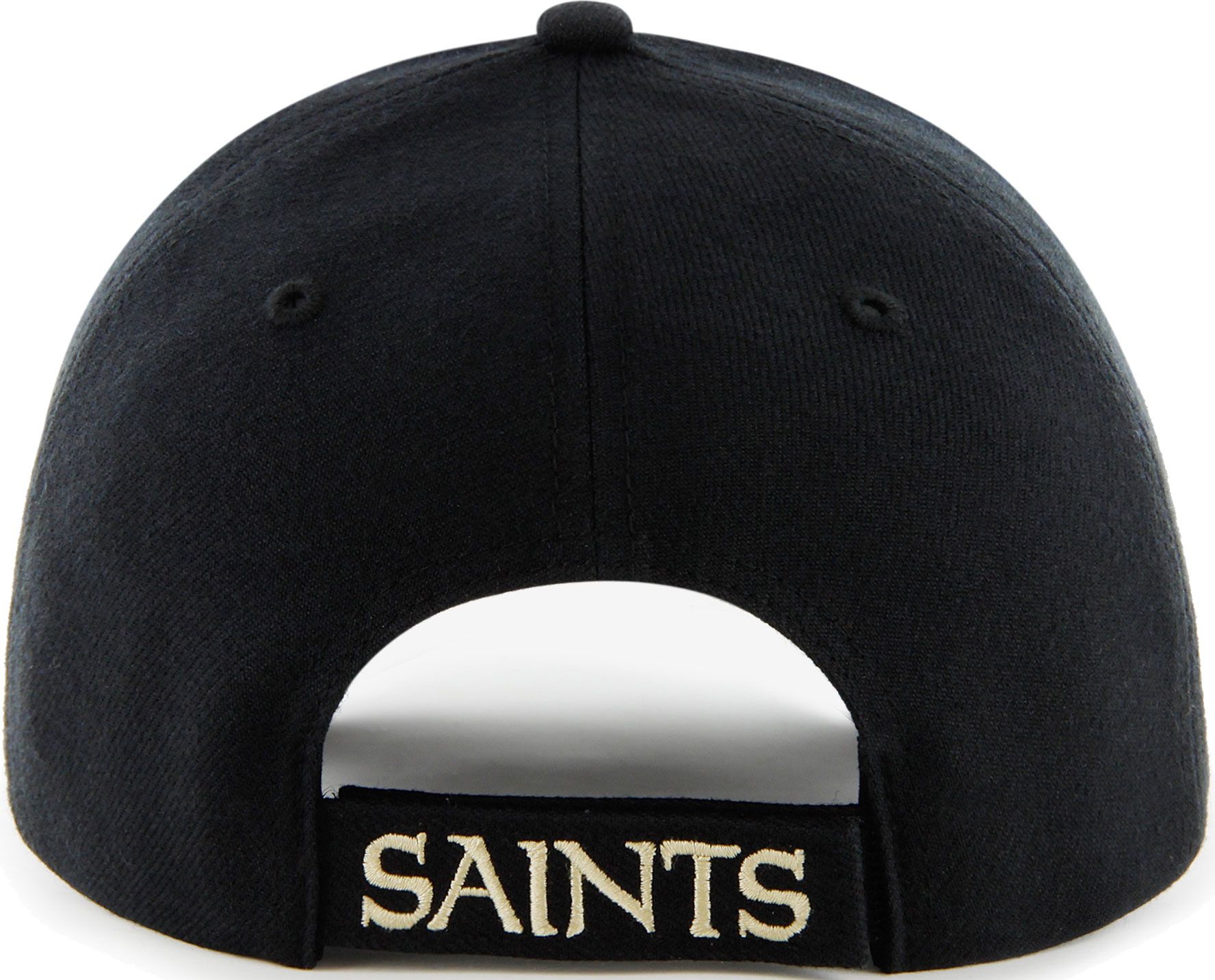 '47 Men's New Orleans Saints MVP Black Adjustable Hat