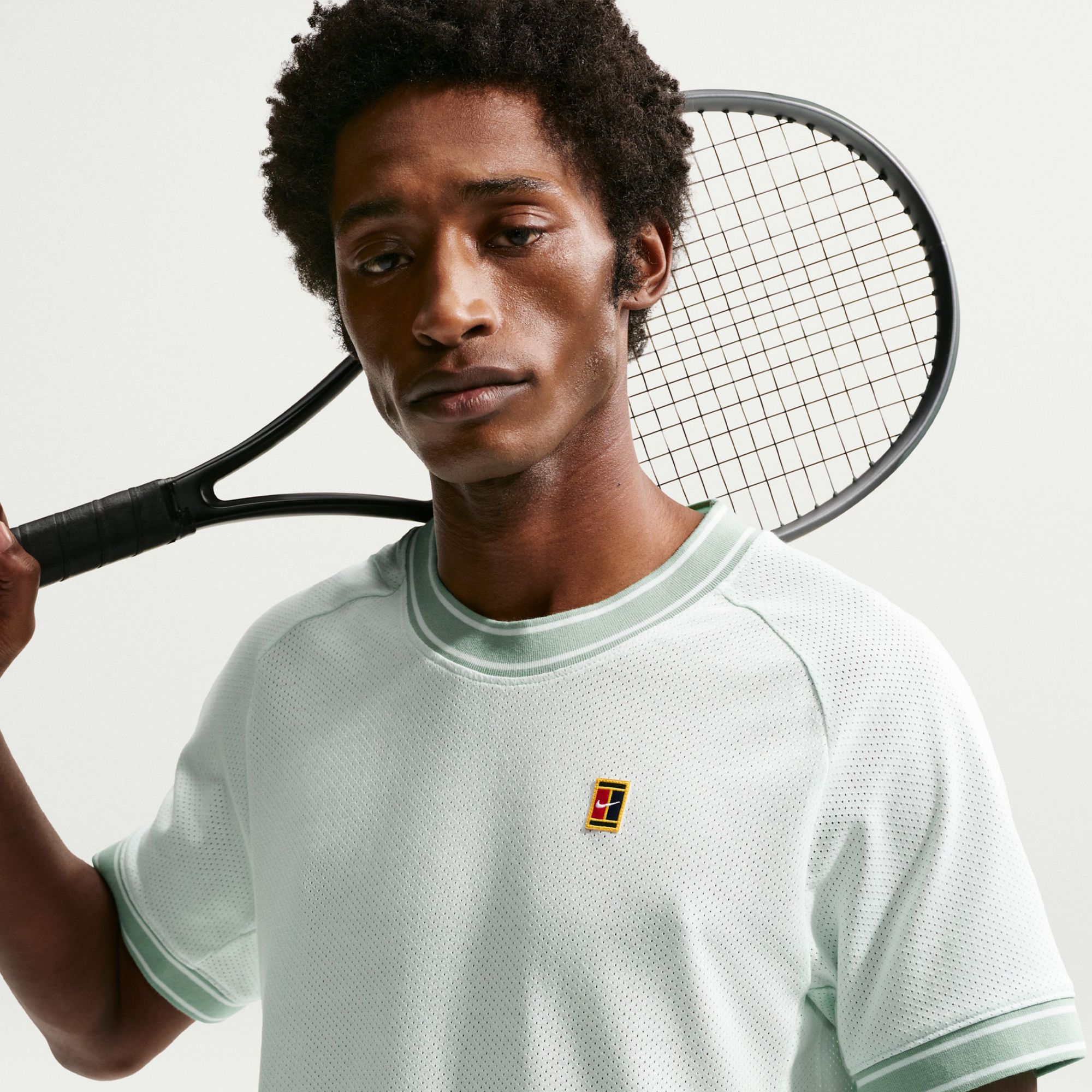 Nike Men's Court Heritage Dri-FIT Short Sleeve Tennis Shirt product image