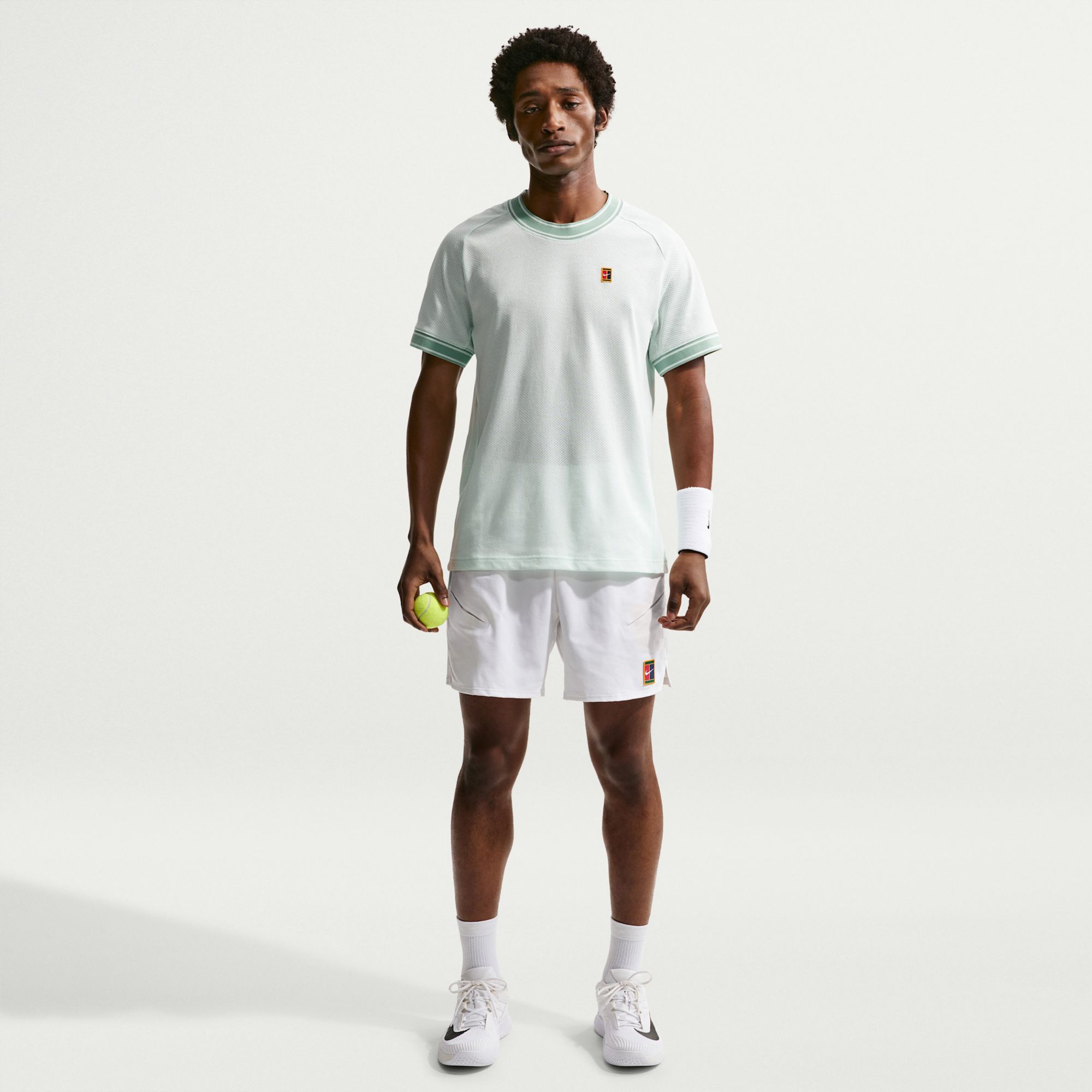 Nike Men's Court Heritage Dri-FIT Short Sleeve Tennis Shirt product image