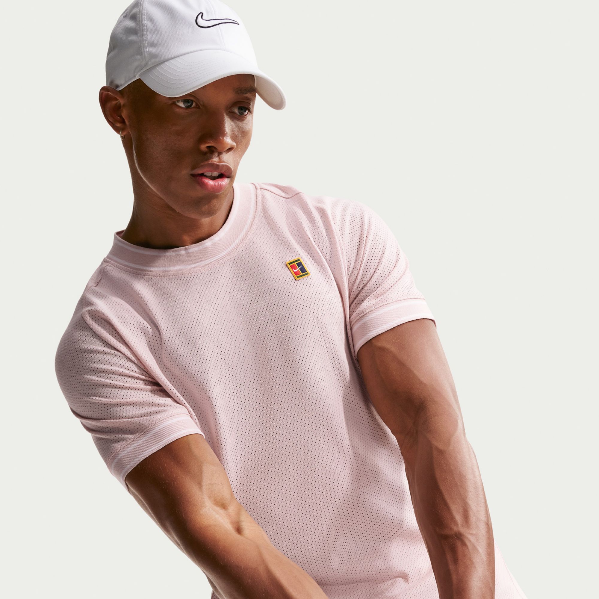 Nike Men's Court Heritage Dri-FIT Short Sleeve Tennis Shirt product image