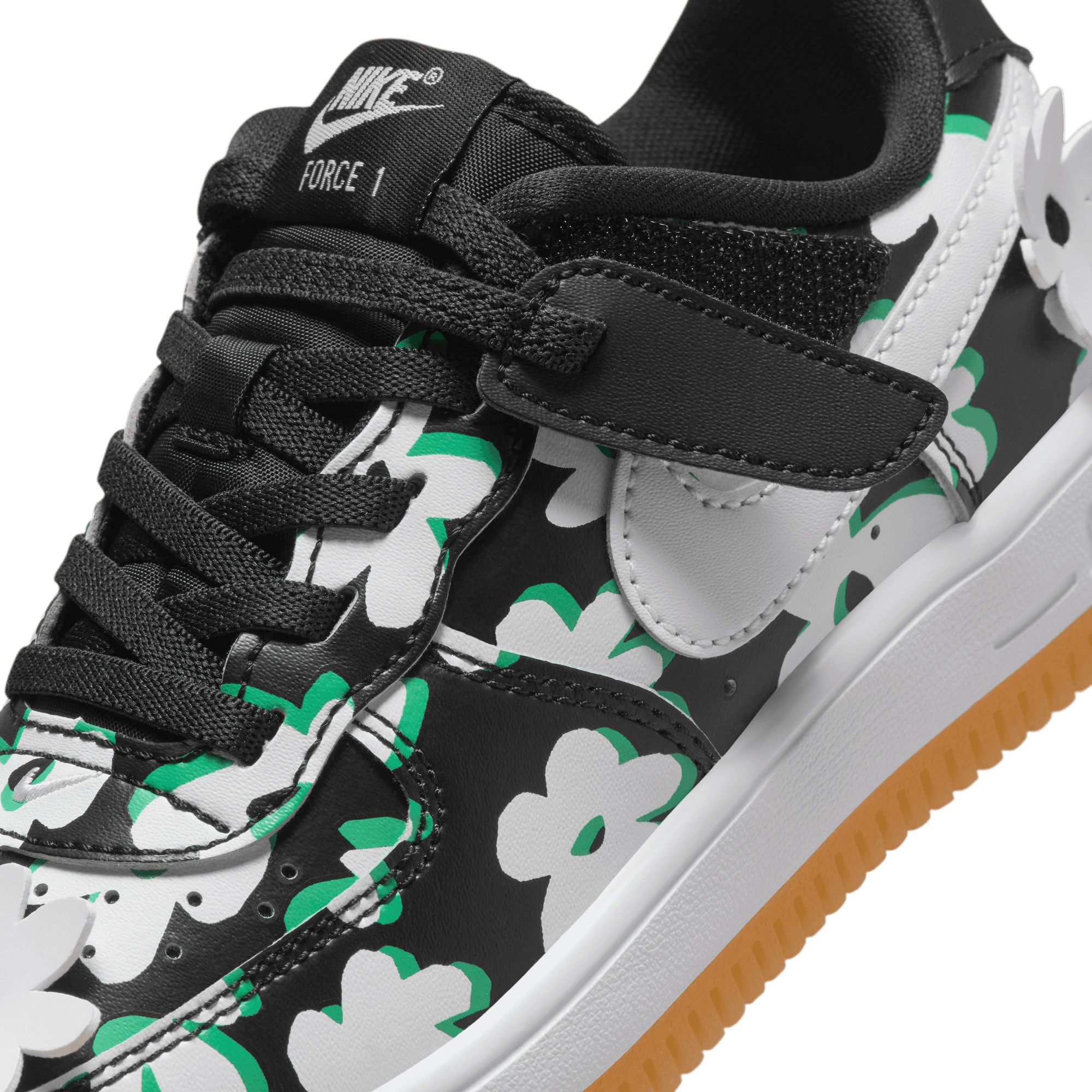 Nike Kids' Preschool Force 1 Low LV8 EasyOn Shoes