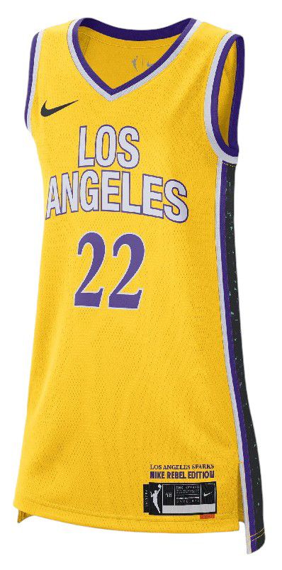 Nike Adult Los Angeles Sparks Cameron Brink #22 Explorer Jersey product image