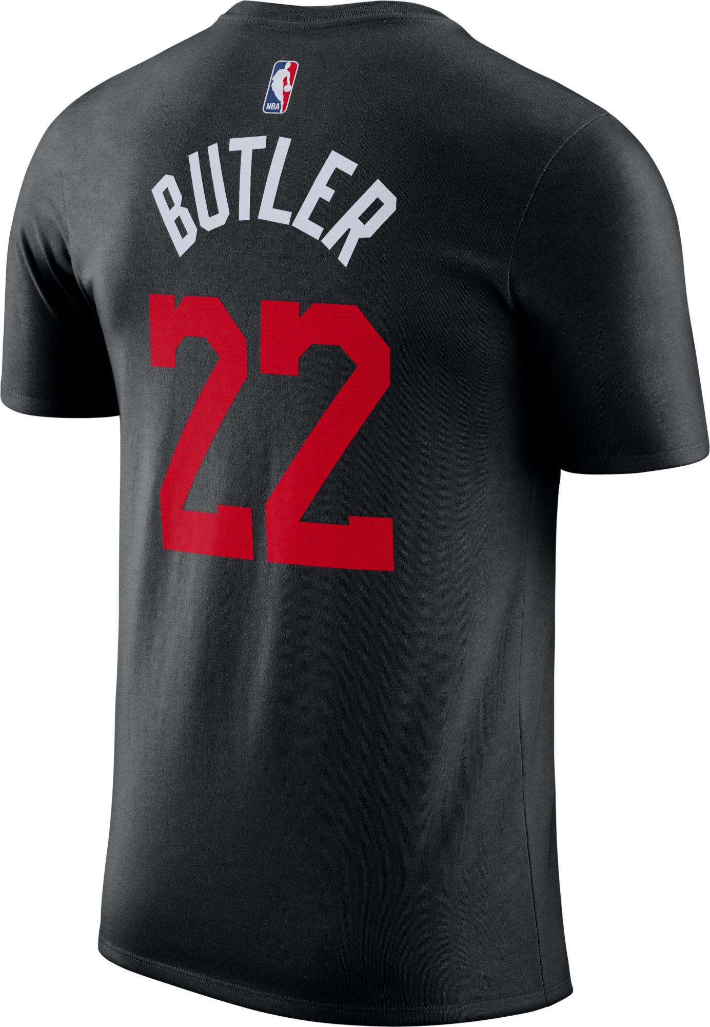 Nike Men's 2023-24 City Edition Miami Heat Jimmy Butler #22 Black T-Shirt