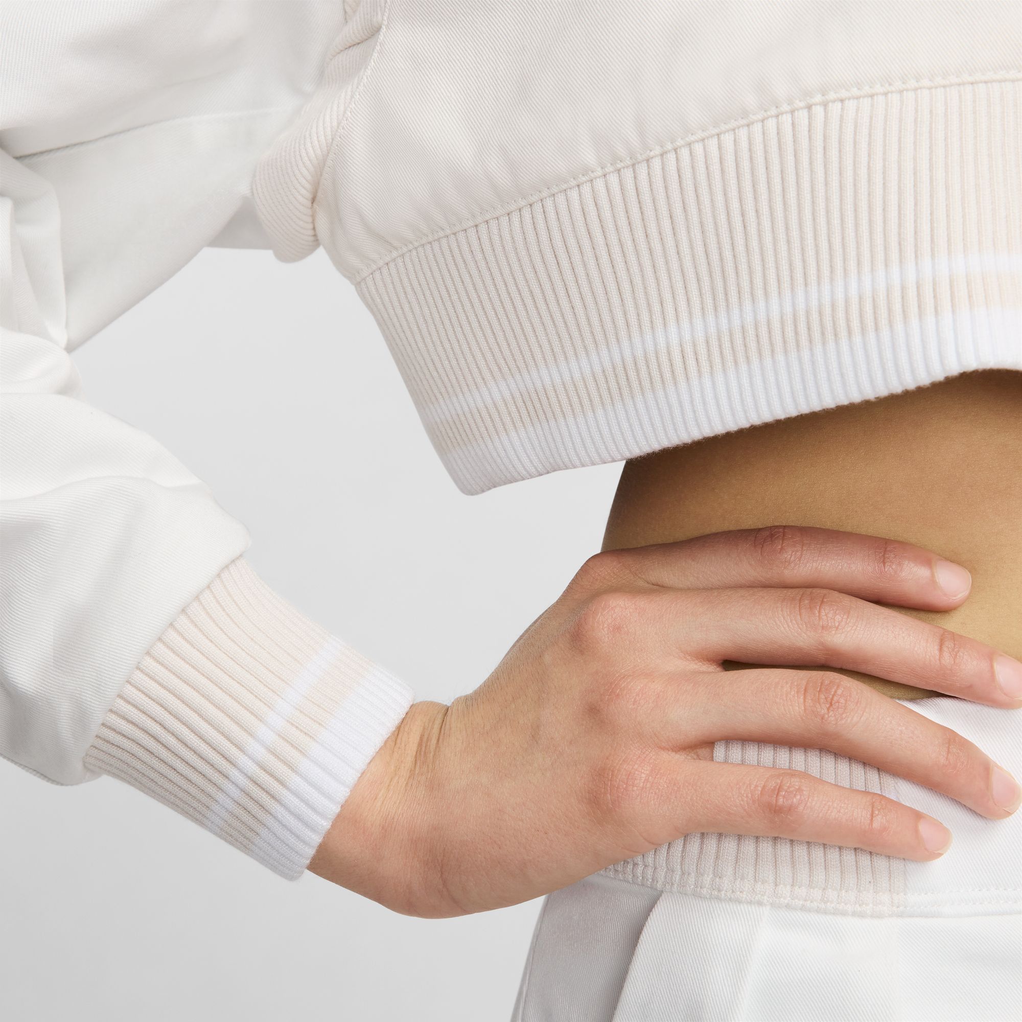 Nike Women's Sportswear Destroyer Cropped Canvas Jacket product image