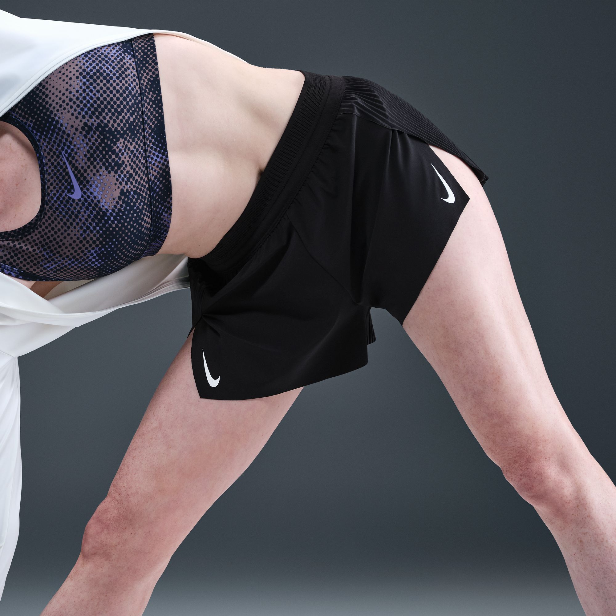 Nike AeroSwift Women's Dri-FIT ADV Mid-Rise 3" Brief-Lined Running Shorts product image