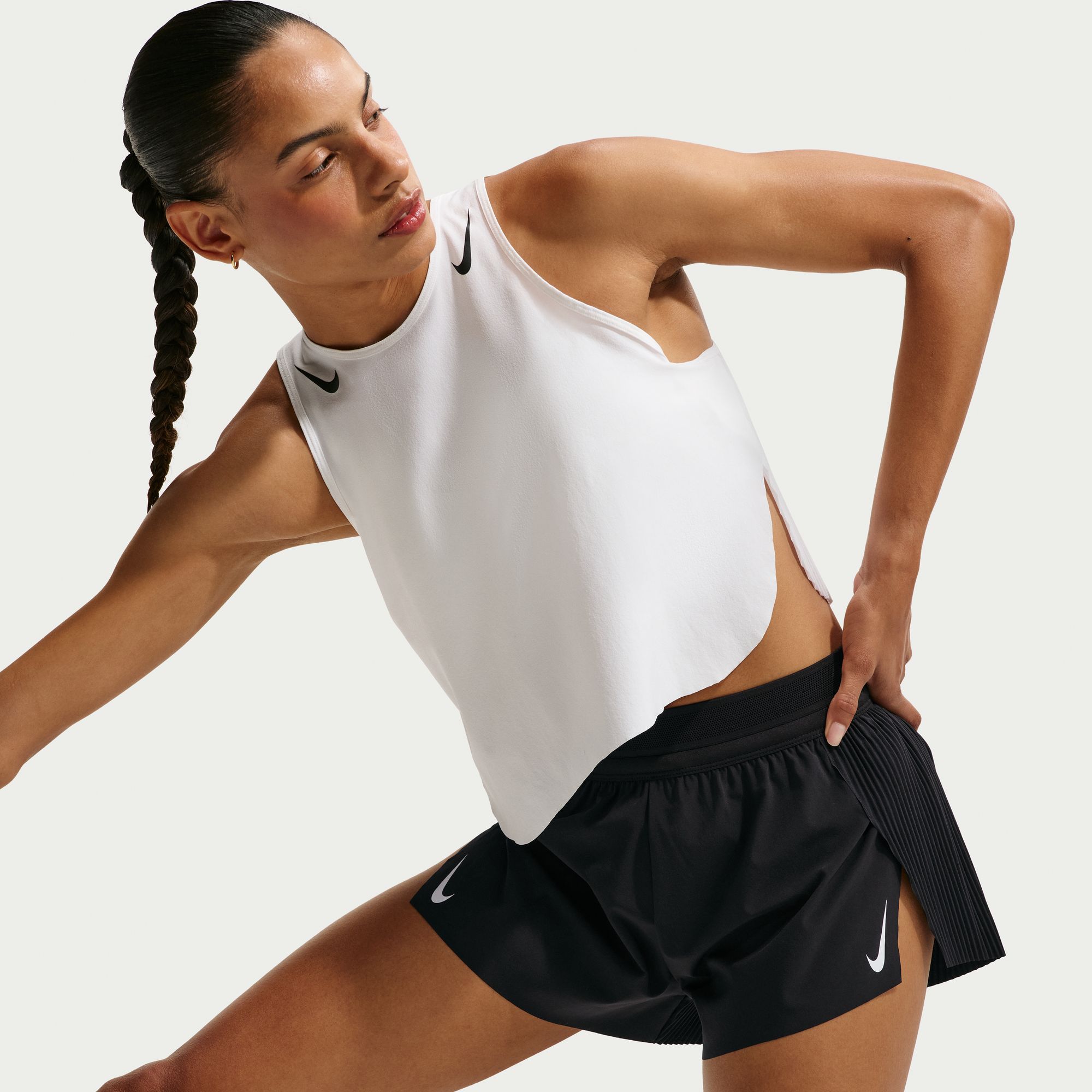 Nike AeroSwift Women's Dri-FIT ADV Mid-Rise 3" Brief-Lined Running Shorts product image