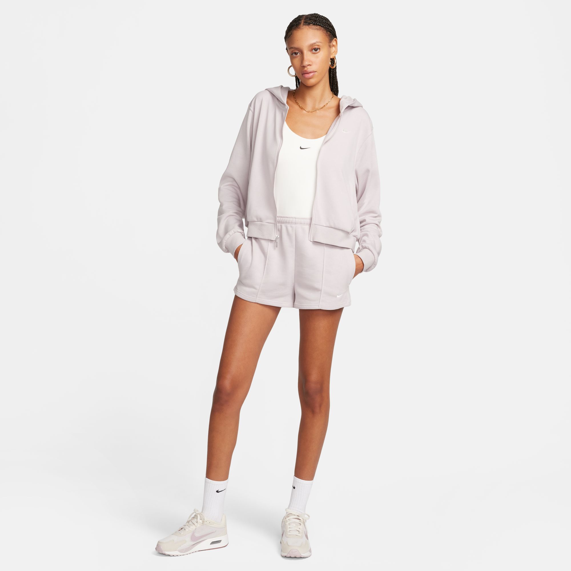 Nike Women's Sportswear Chill Terry Loose Full-Zip French Terry Hoodie product image