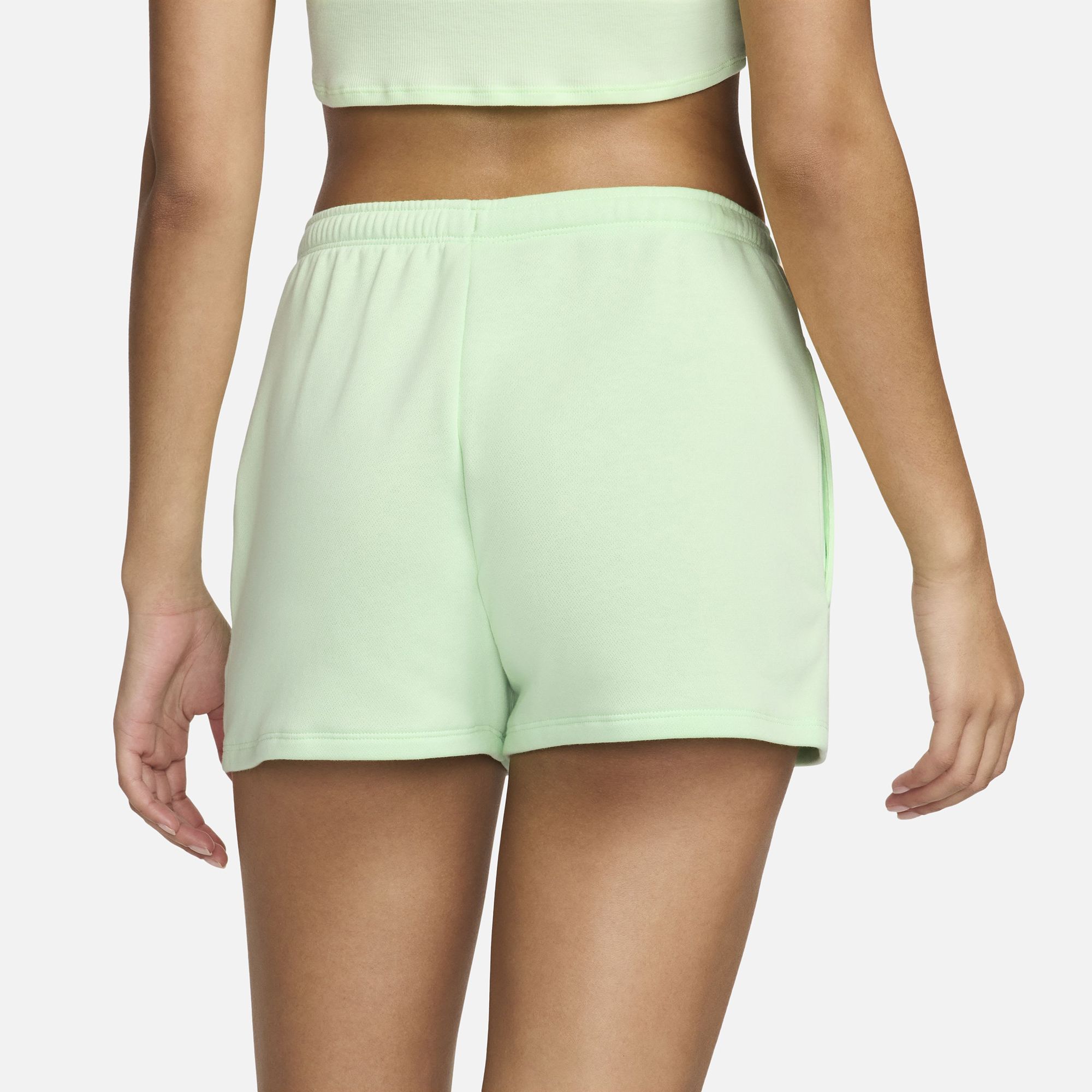 Nike Women's Sportswear High-Waisted Slim 2" Chill French Terry Shorts product image
