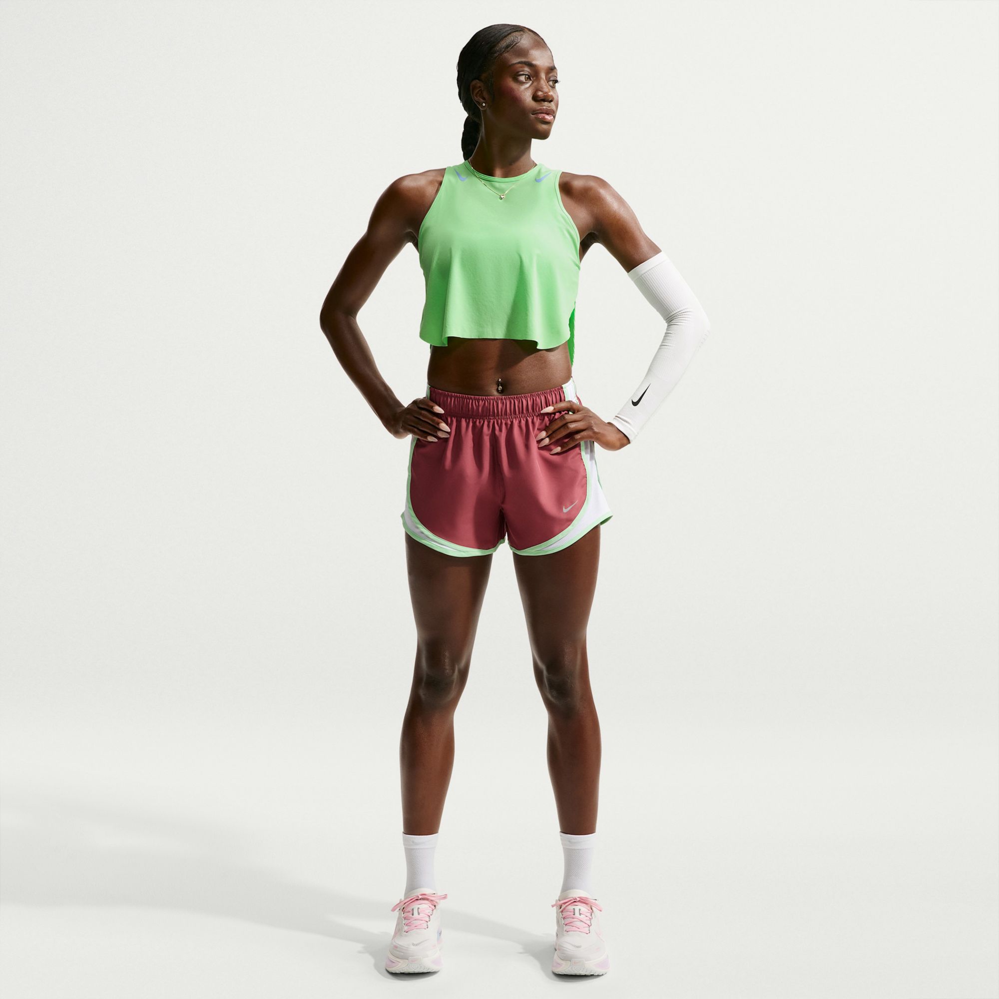 Nike Women's AeroSwift Dri-FIT ADV Cropped Running Tank Top product image