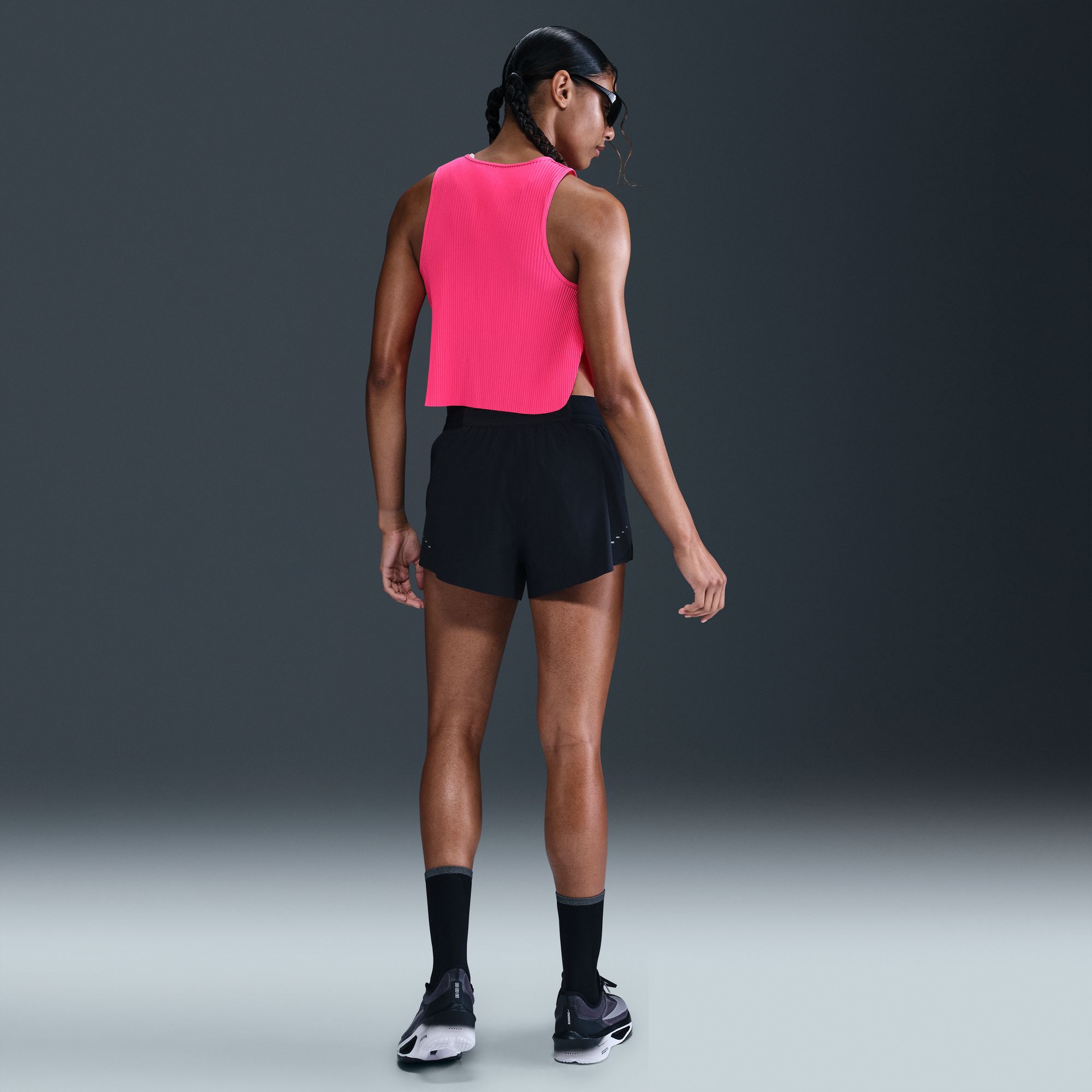 Nike Women's AeroSwift Dri-FIT ADV Cropped Running Tank Top product image