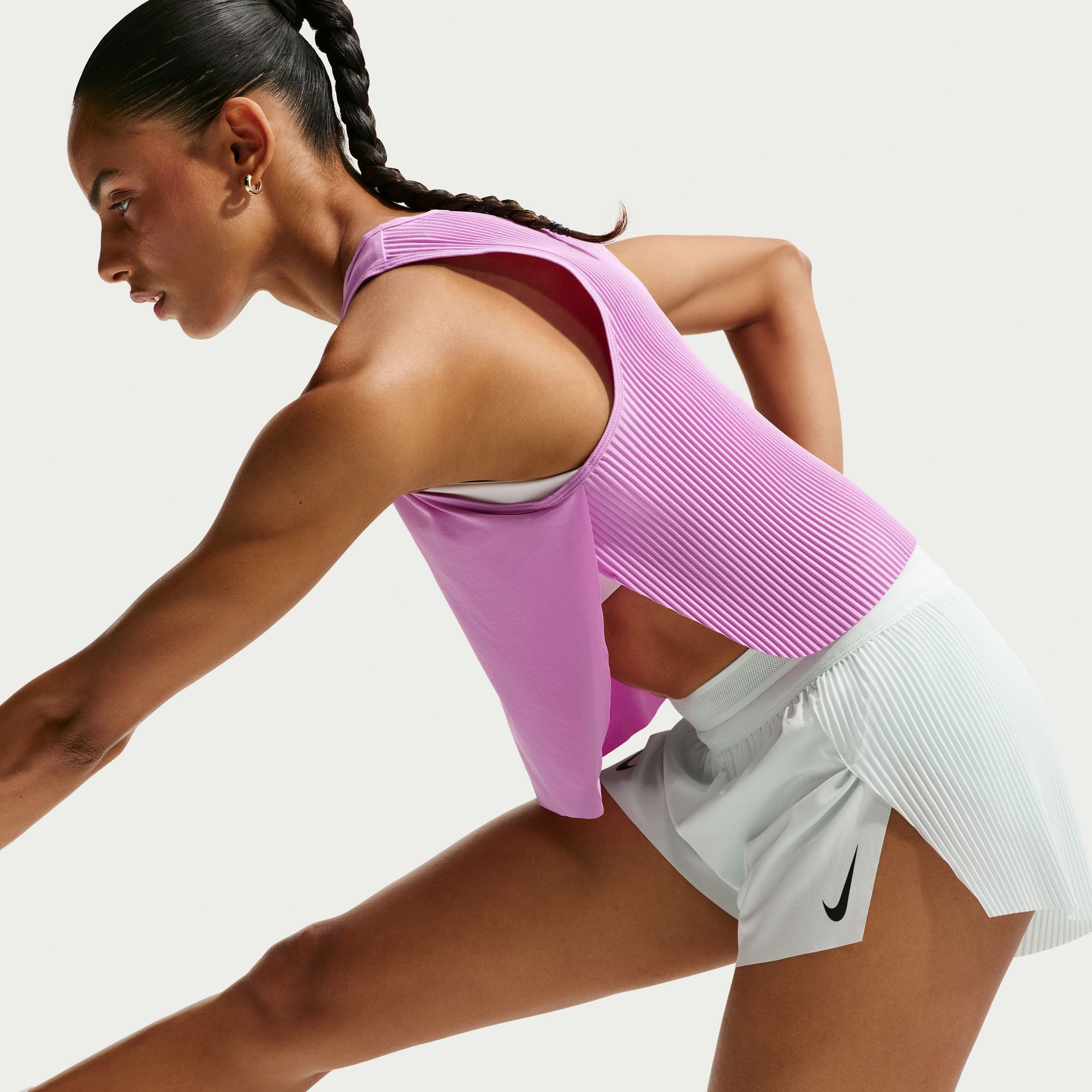 Nike Women's AeroSwift Dri-FIT ADV Cropped Running Tank Top product image