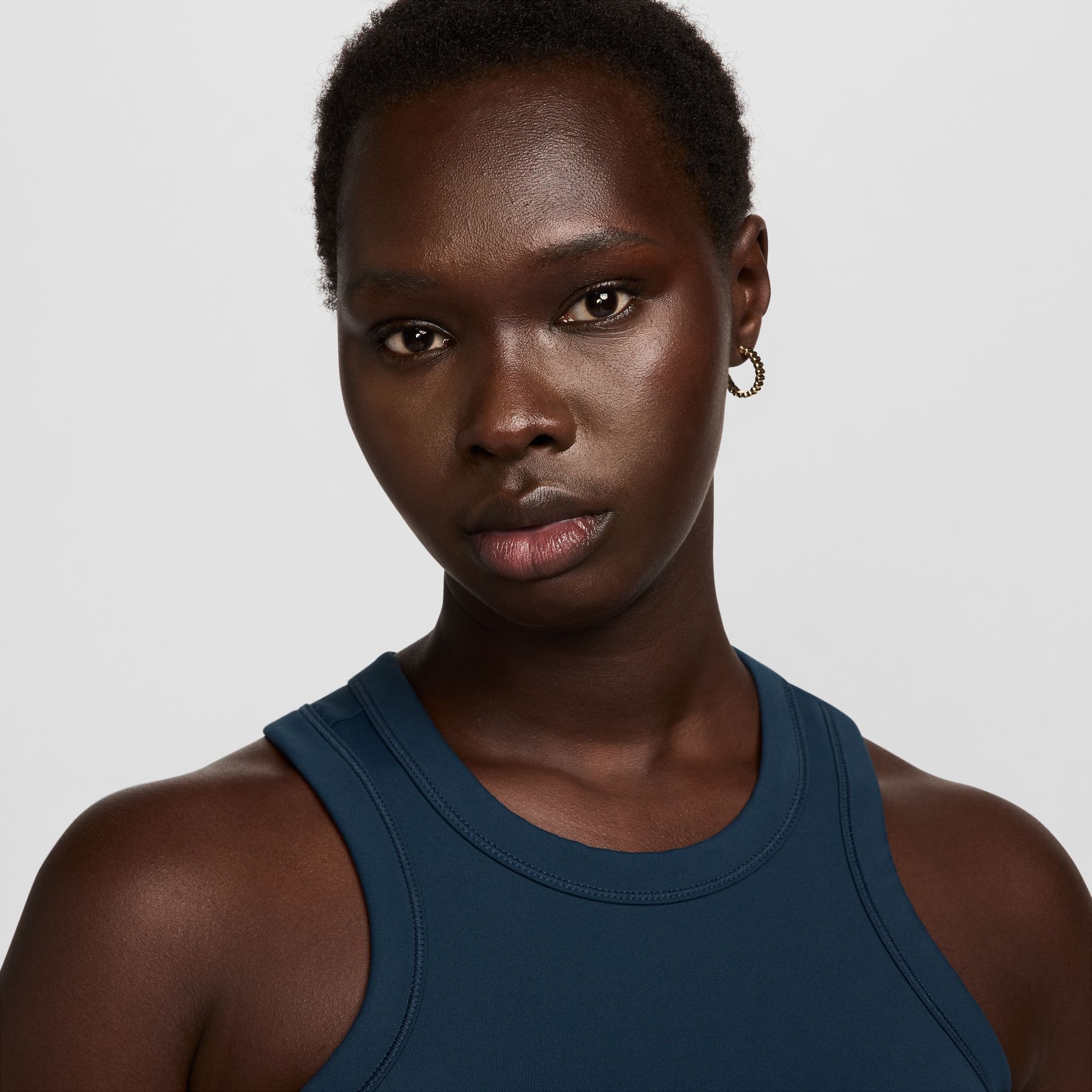 Nike Women's One Fitted Dri-FIT Cropped Tank Top product image