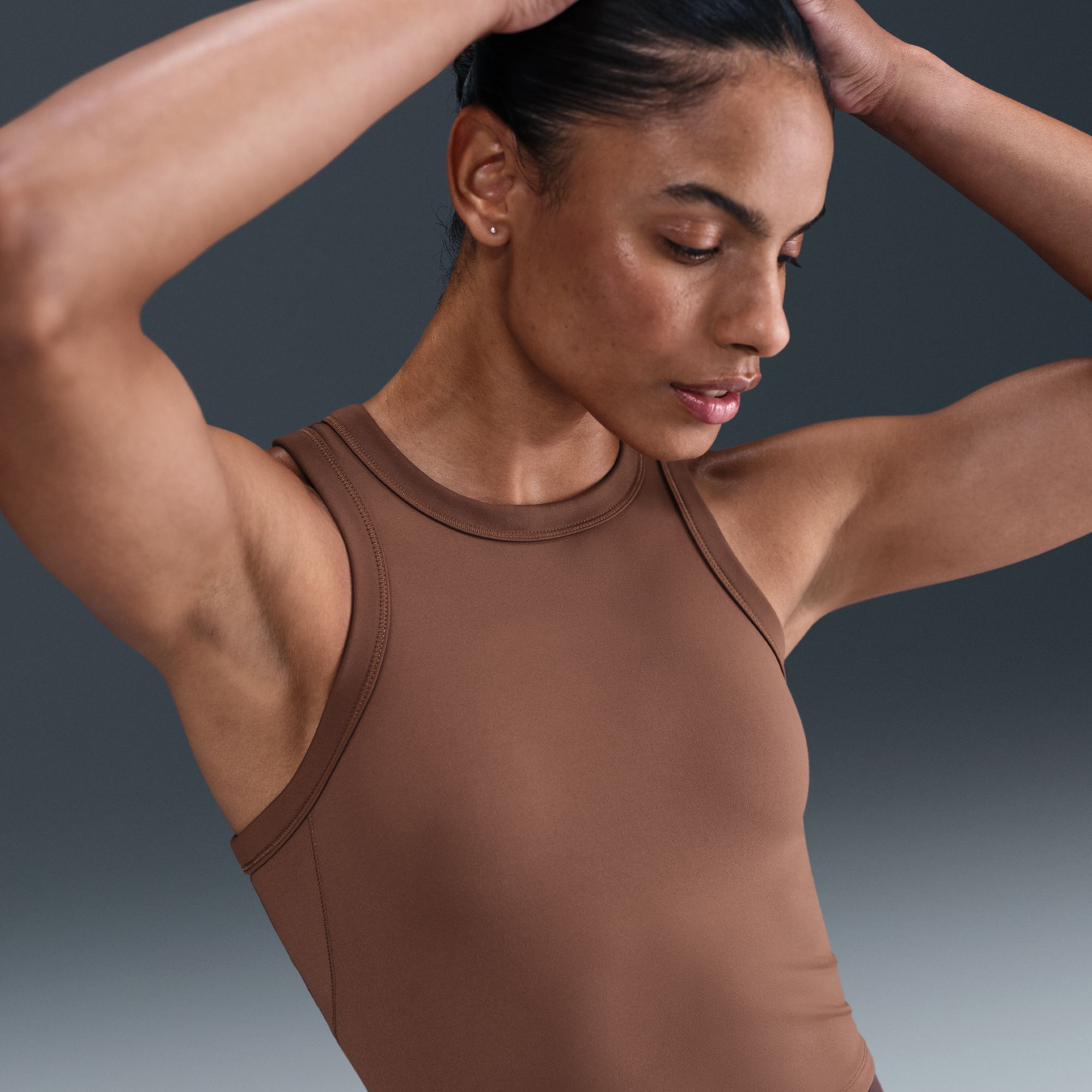 Nike Women's One Fitted Dri-FIT Cropped Tank Top product image