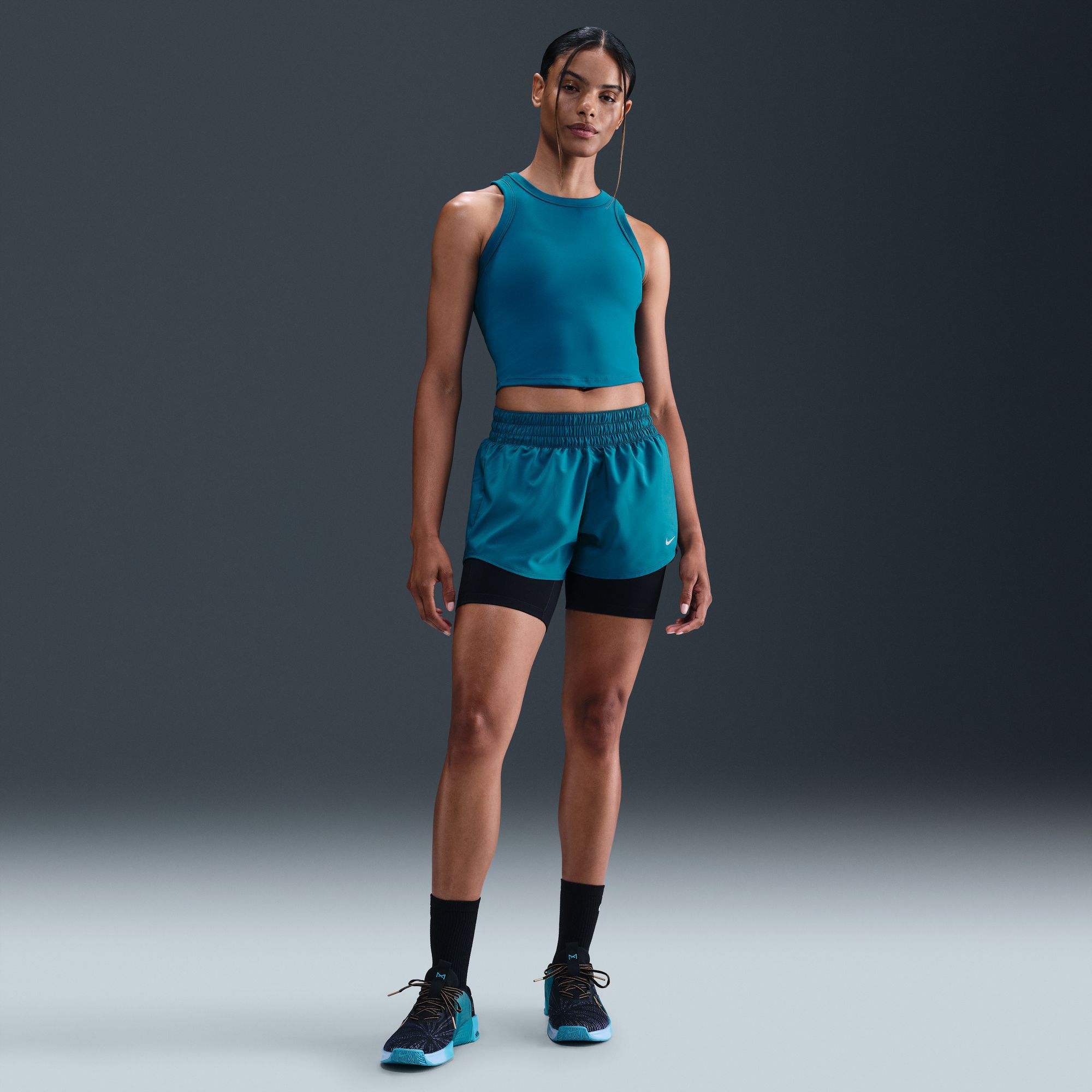 Nike Women's One Fitted Dri-FIT Cropped Tank Top product image