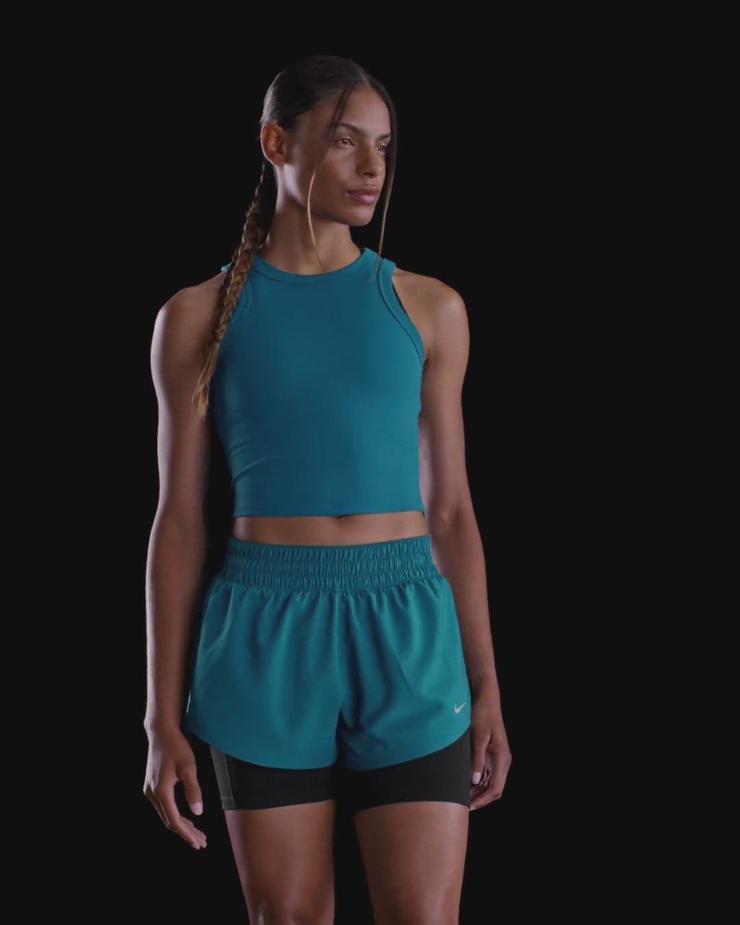 Nike Women's One Fitted Dri-FIT Cropped Tank Top product