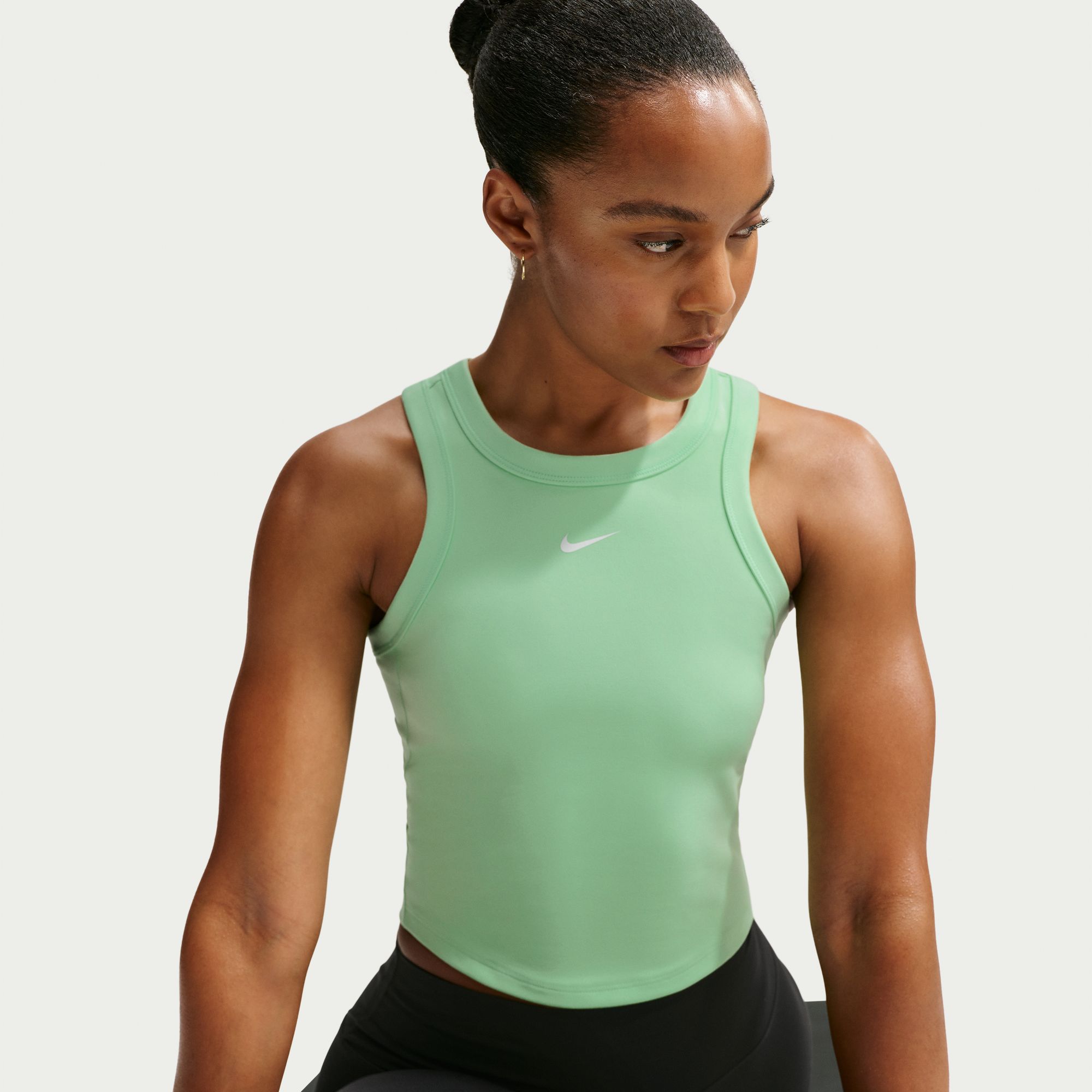Nike Women's One Fitted Dri-FIT Cropped Tank Top product image