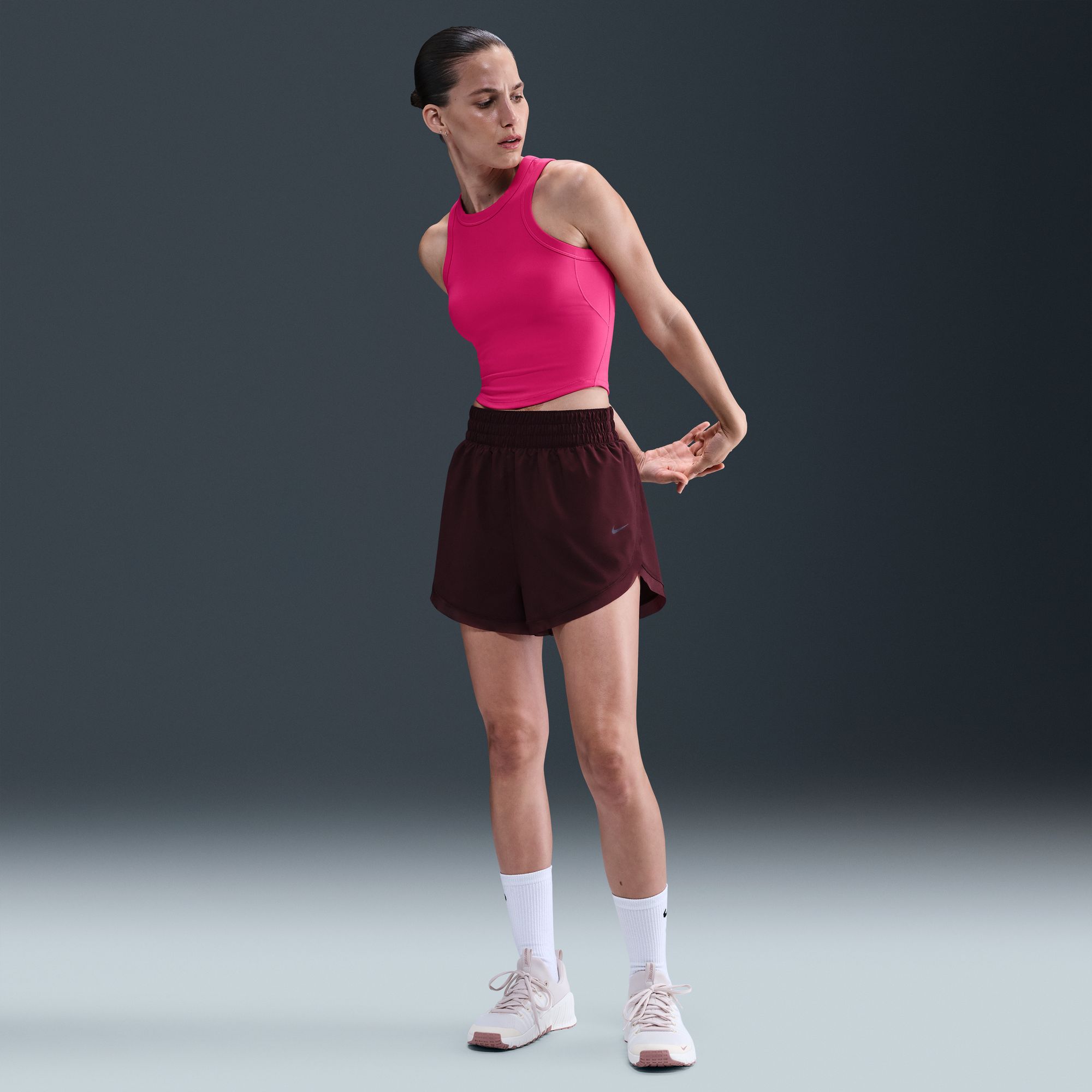 Nike Women's One Fitted Dri-FIT Cropped Tank Top product image