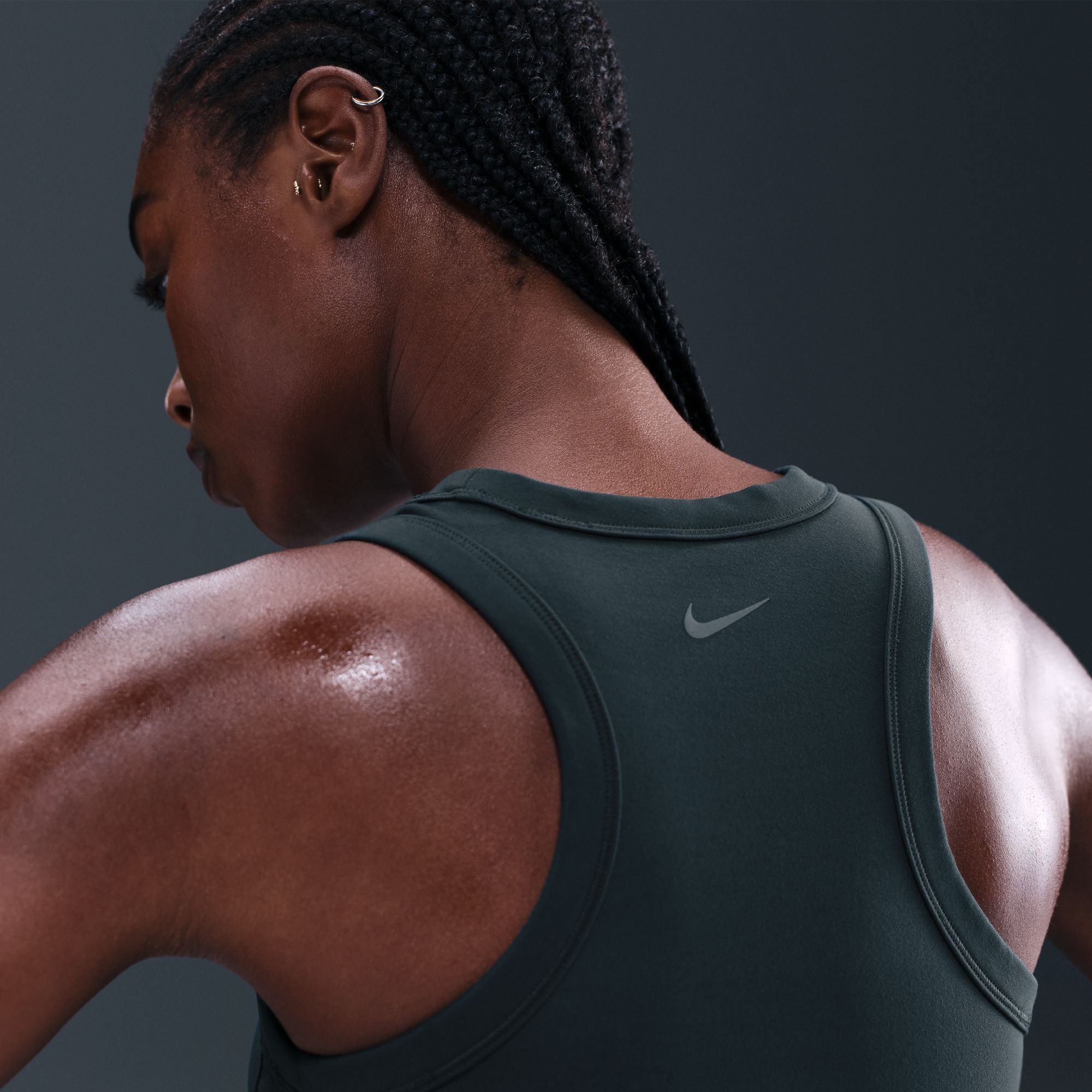 Nike Women's One Fitted Dri-FIT Cropped Tank Top product image