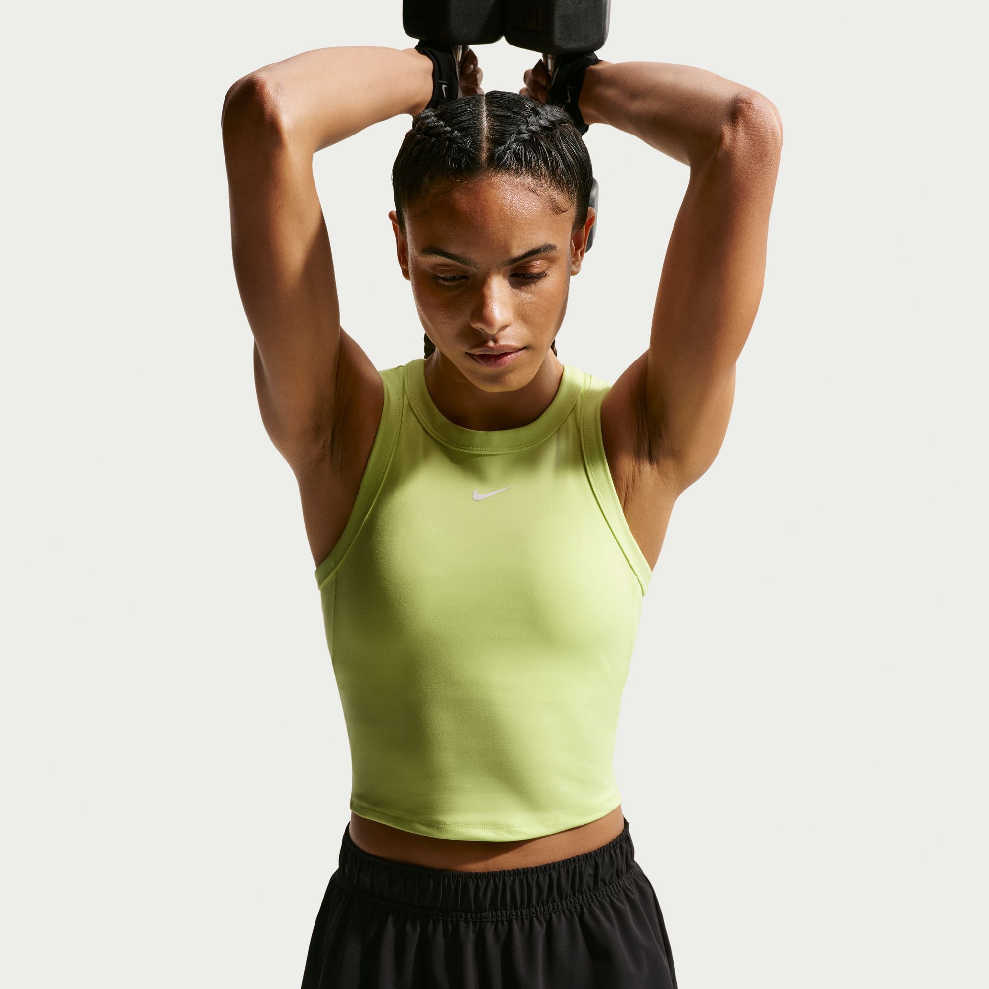 Nike Women's One Fitted Dri-FIT Cropped Tank Top product image