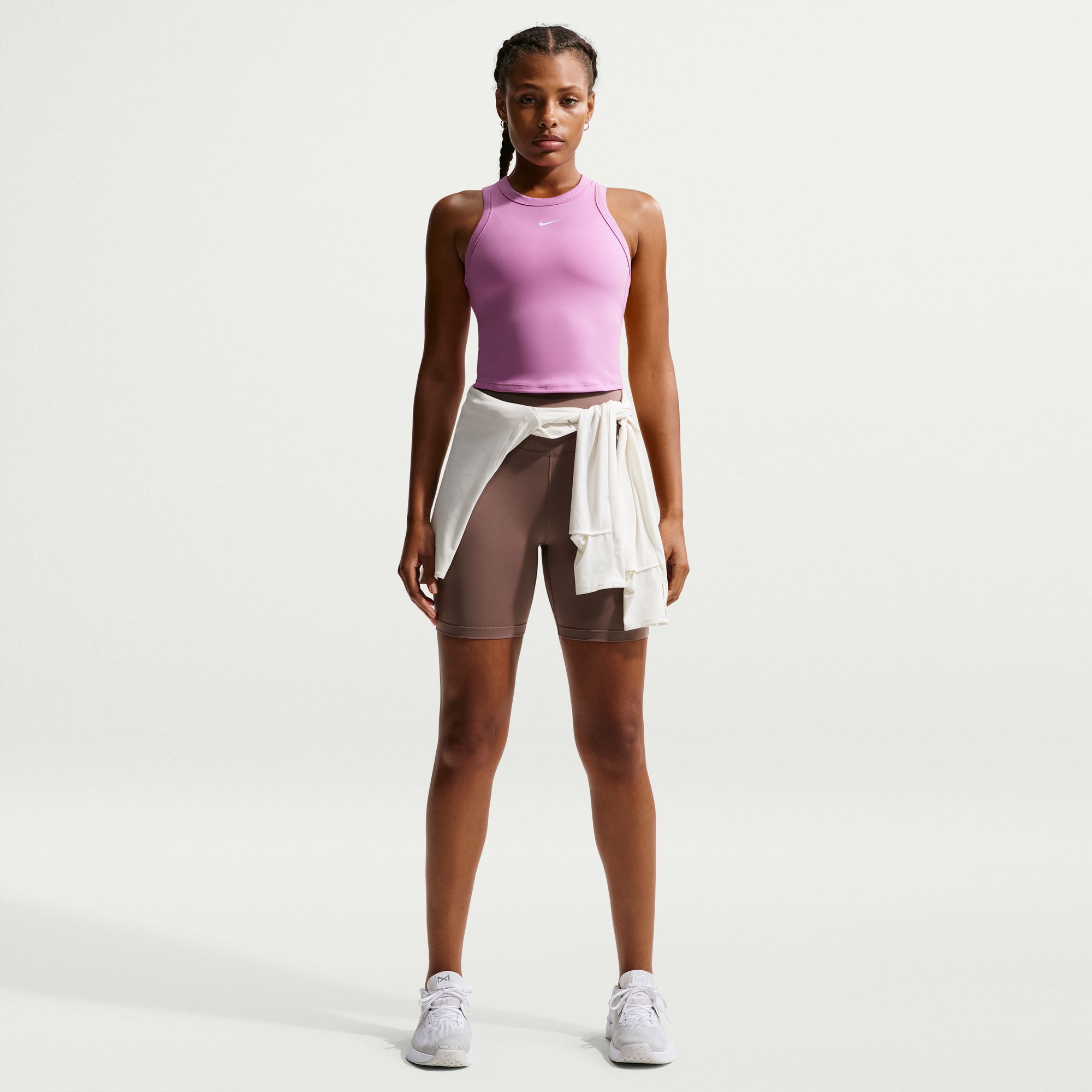 Nike Women's One Fitted Dri-FIT Cropped Tank Top product image