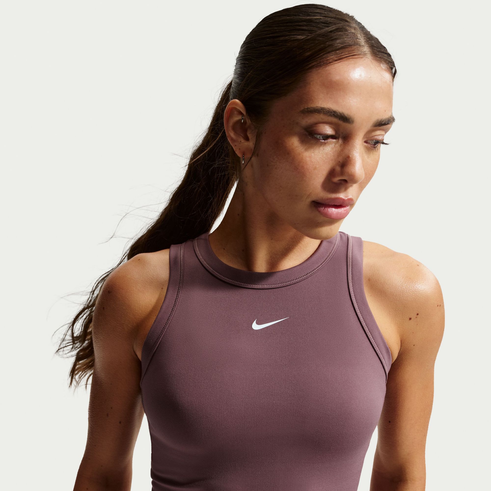Nike Women's One Fitted Dri-FIT Cropped Tank Top product image
