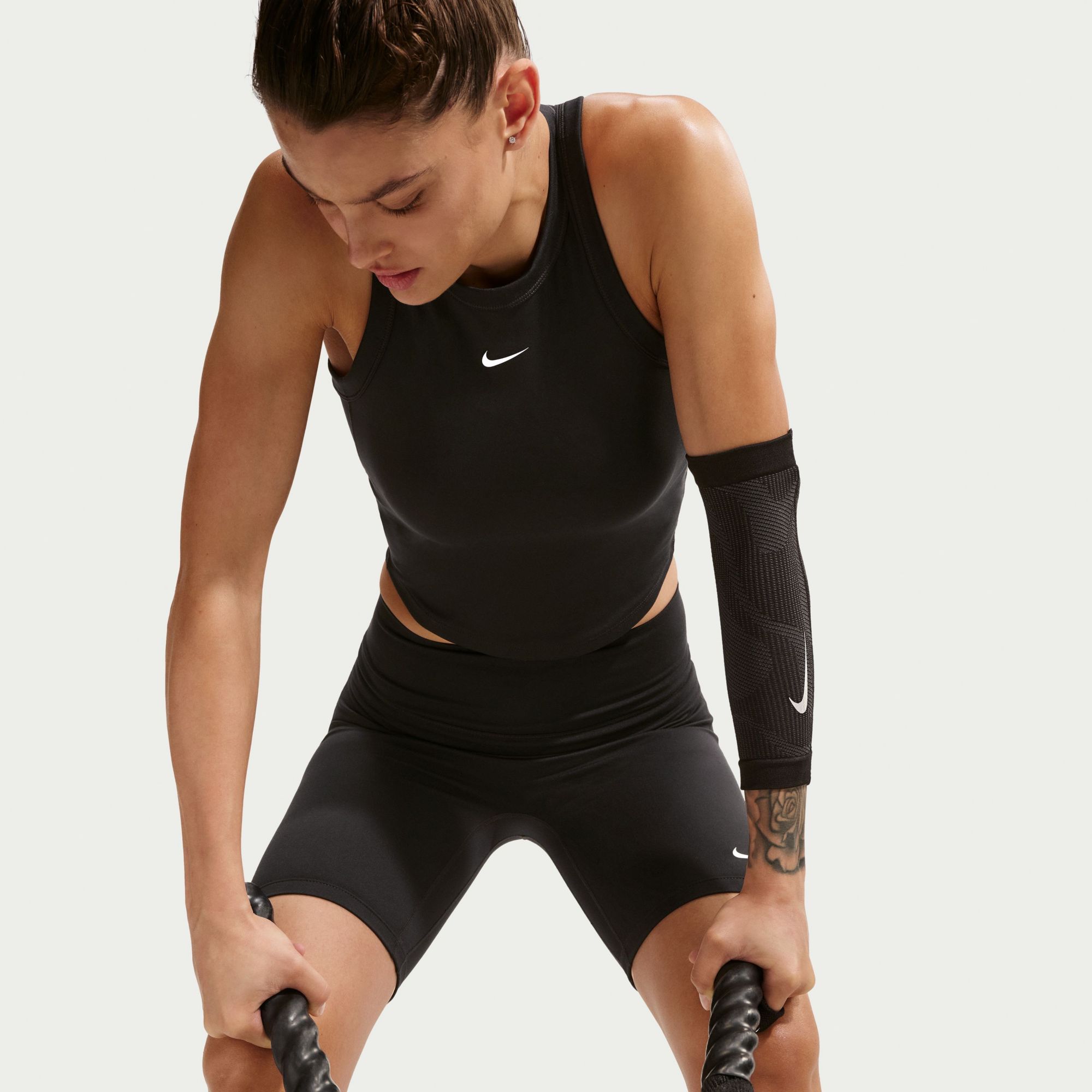 Nike Women's One Fitted Dri-FIT Cropped Tank Top product image