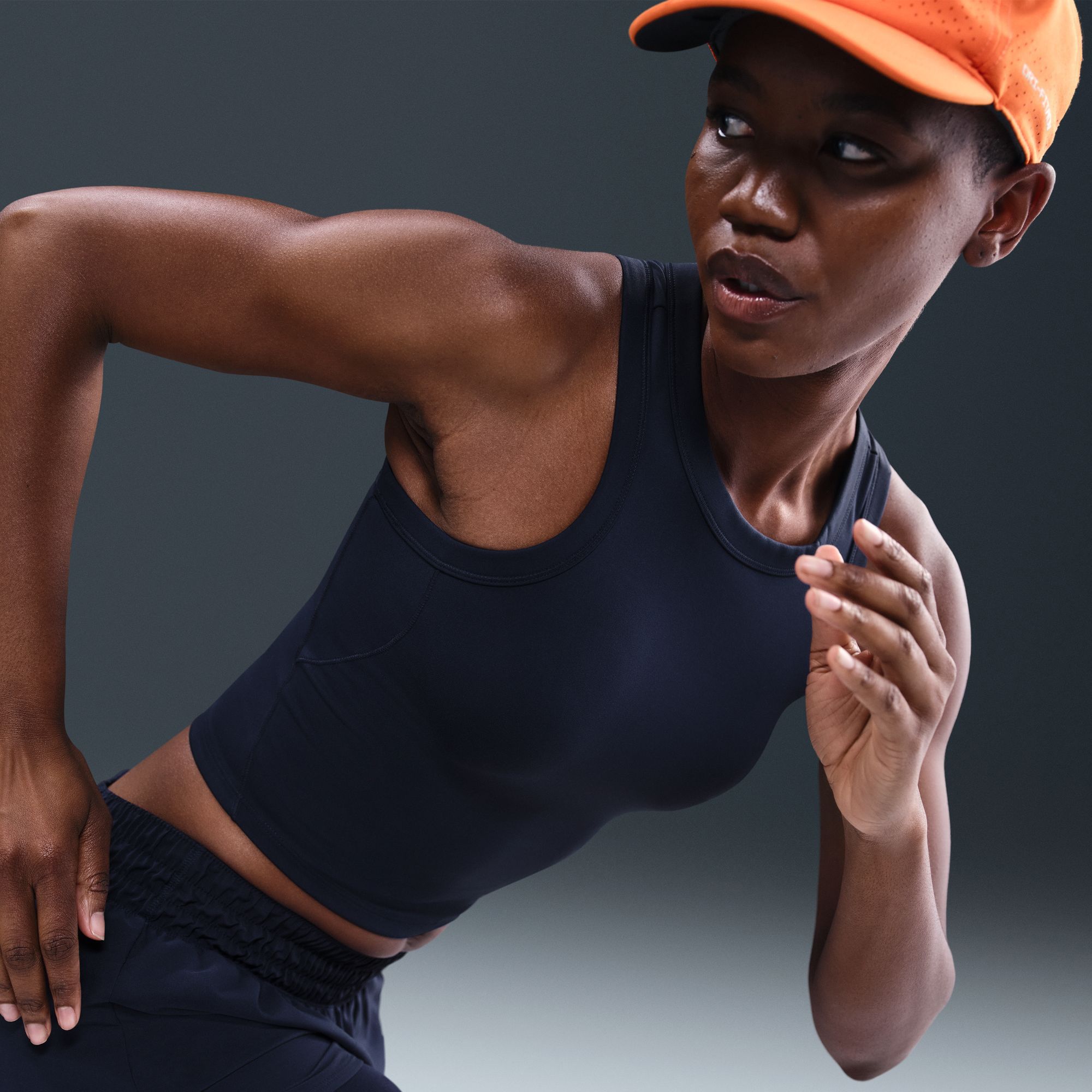 Nike Women's One Fitted Dri-FIT Cropped Tank Top product image