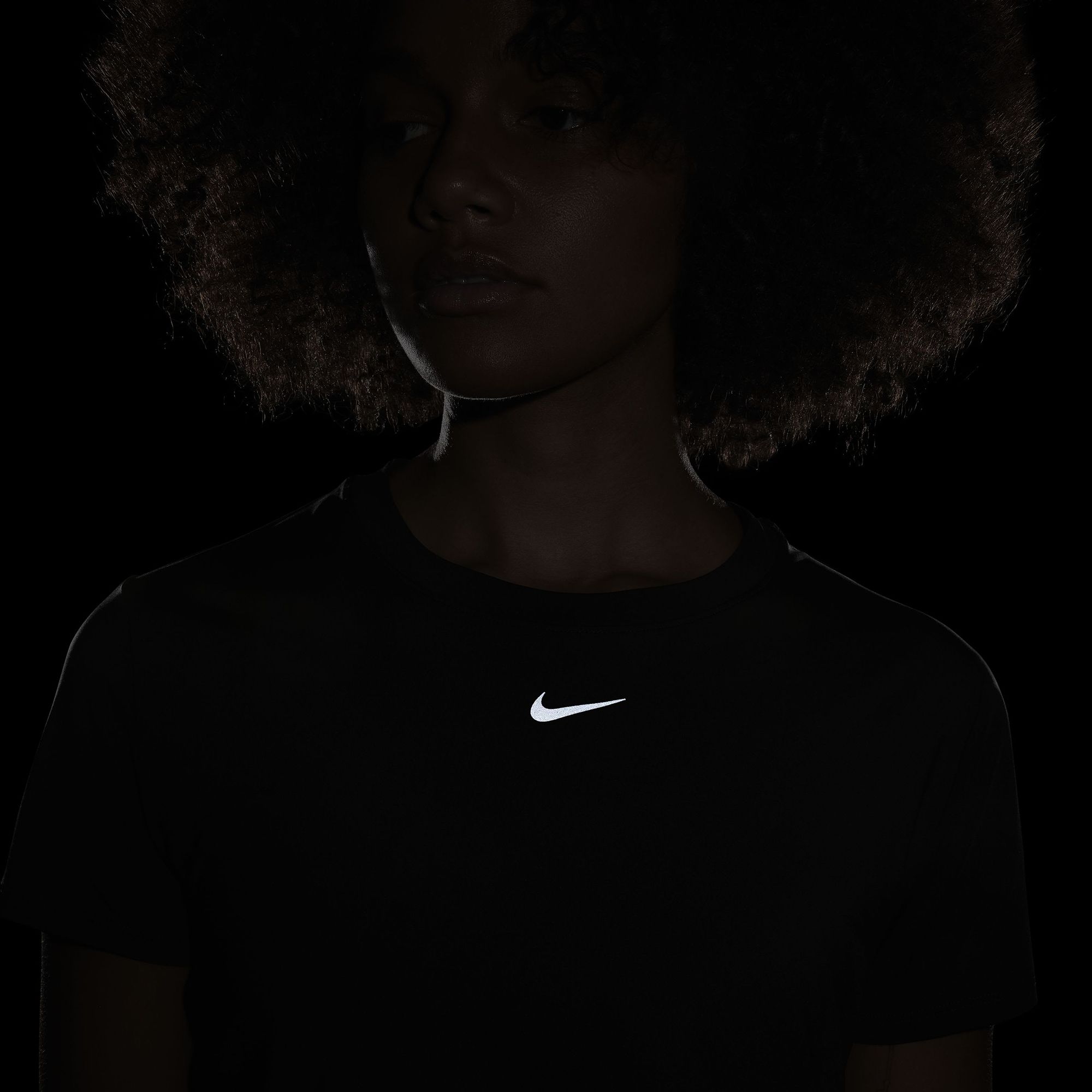 Nike Women's One Classic Dri-FIT Short-Sleeve Cropped Top product image