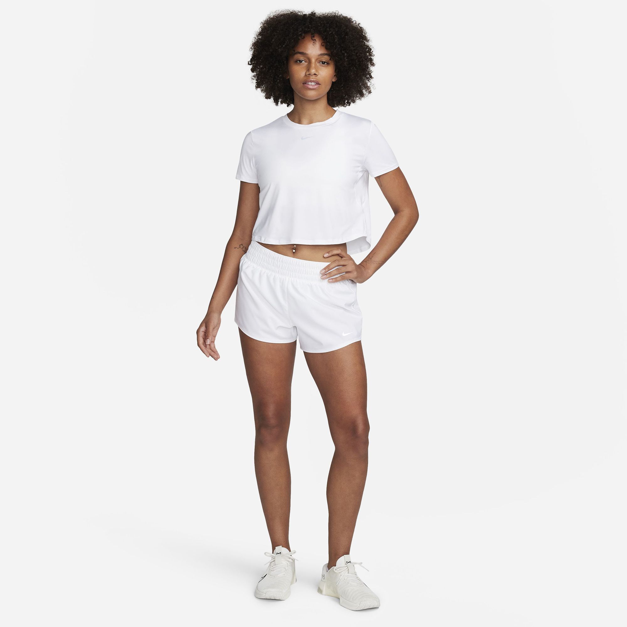 Nike Women's One Classic Dri-FIT Short-Sleeve Cropped Top product image