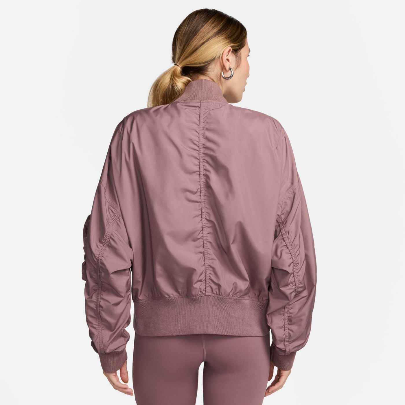 Nike pink bomber jacket hotsell