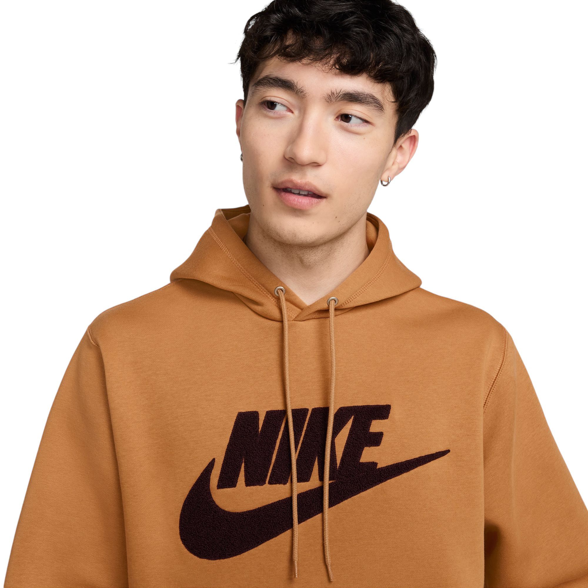 Nike Men's Club Fleece Brushed-Back Chenille Futura Hoodie product image