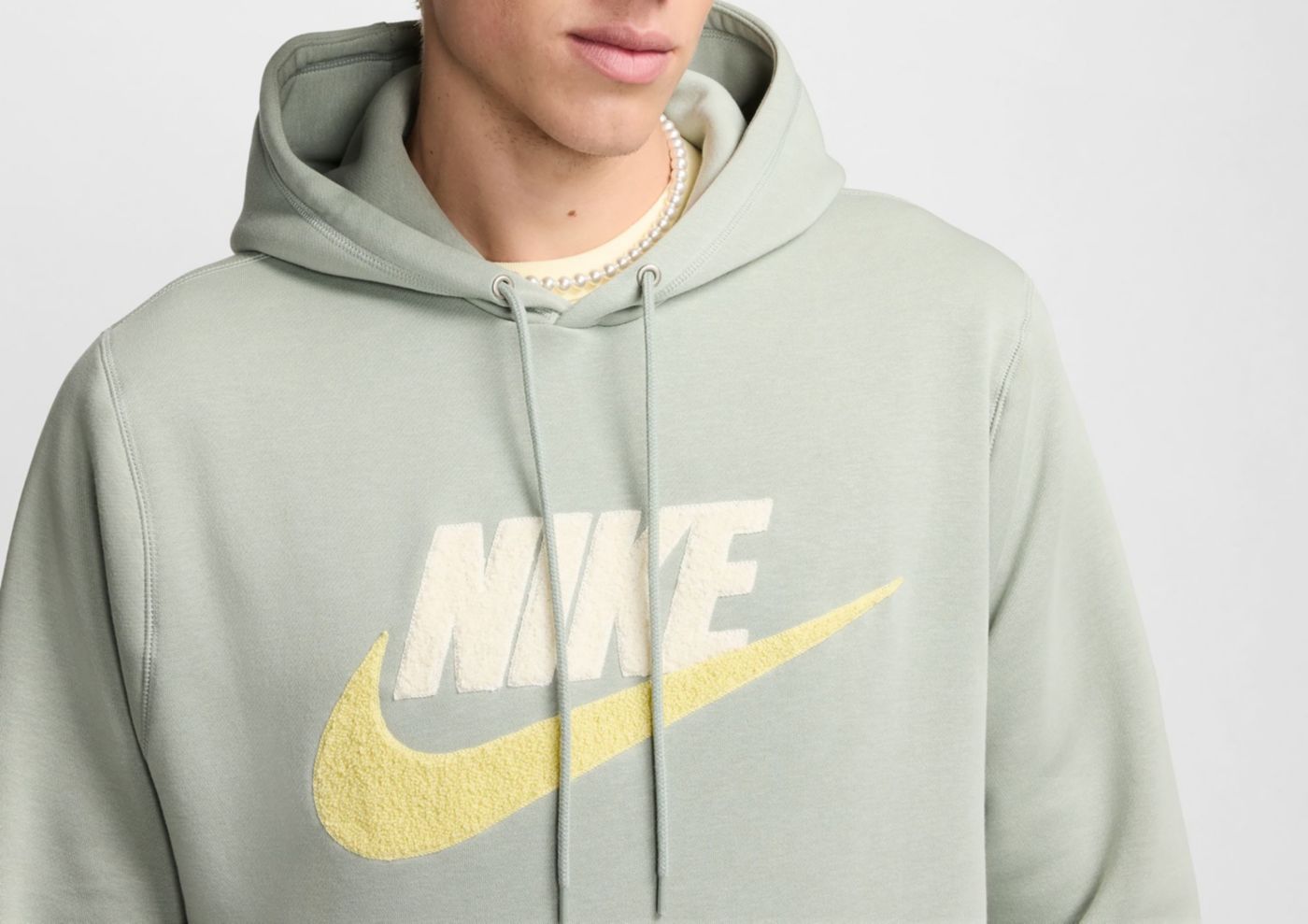 Nike Men s Club Fleece Brushed Back Chenille Futura Hoodie Dick s Sporting Goods