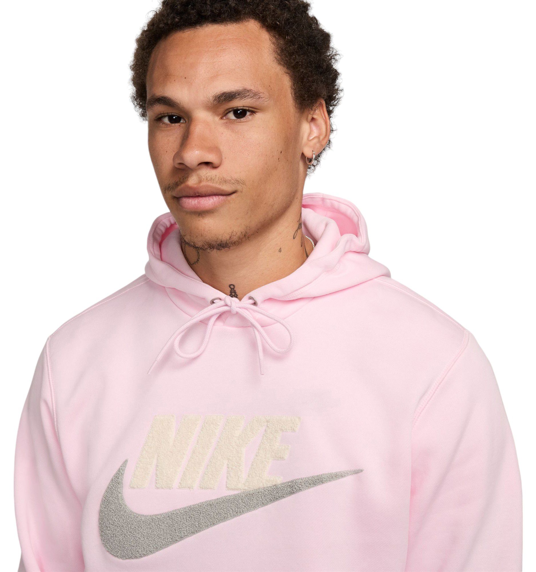 Nike Men's Club Fleece Brushed-Back Chenille Futura Hoodie product image