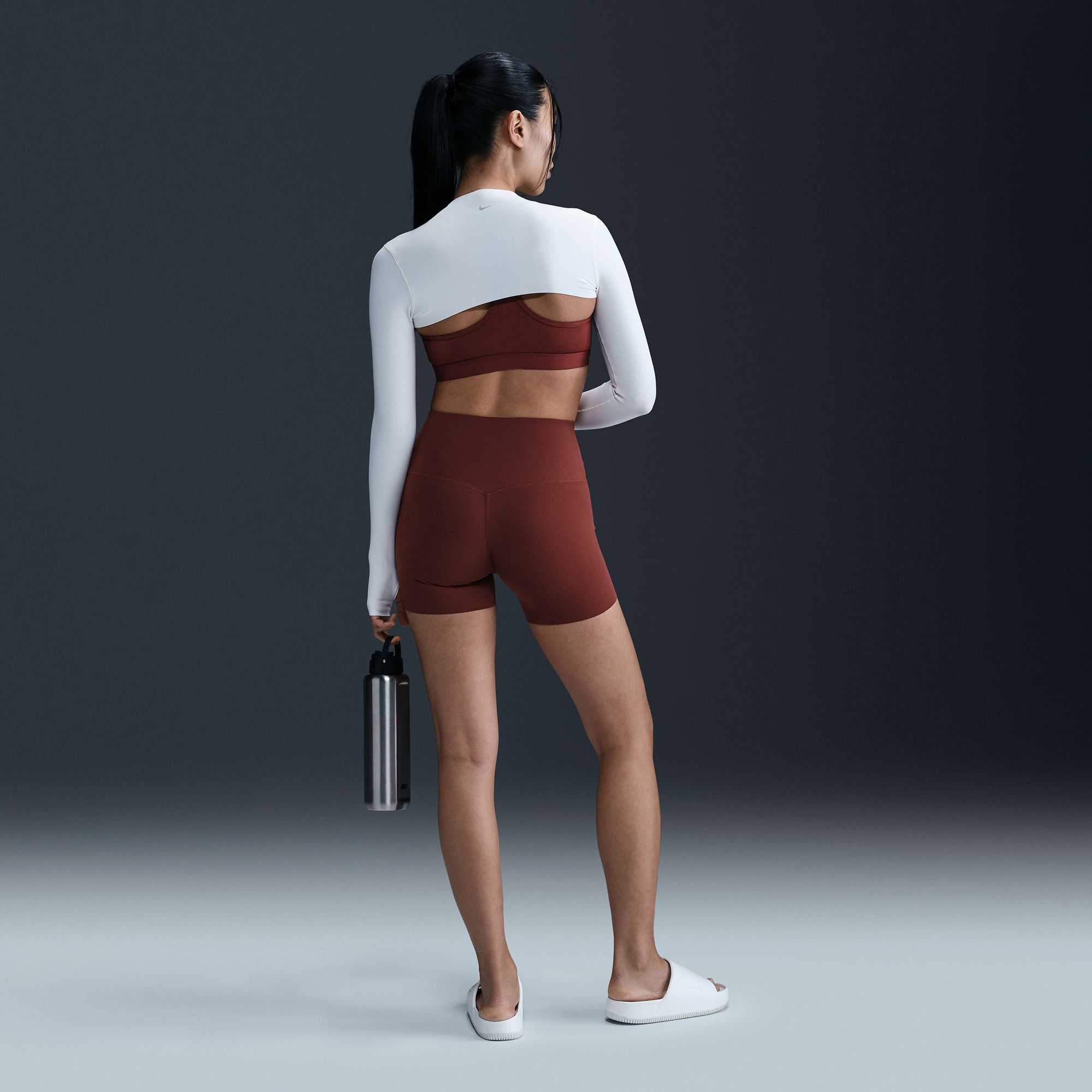 Nike Women's Zenvy Gentle-Support High-Waisted 5" Biker Shorts product image