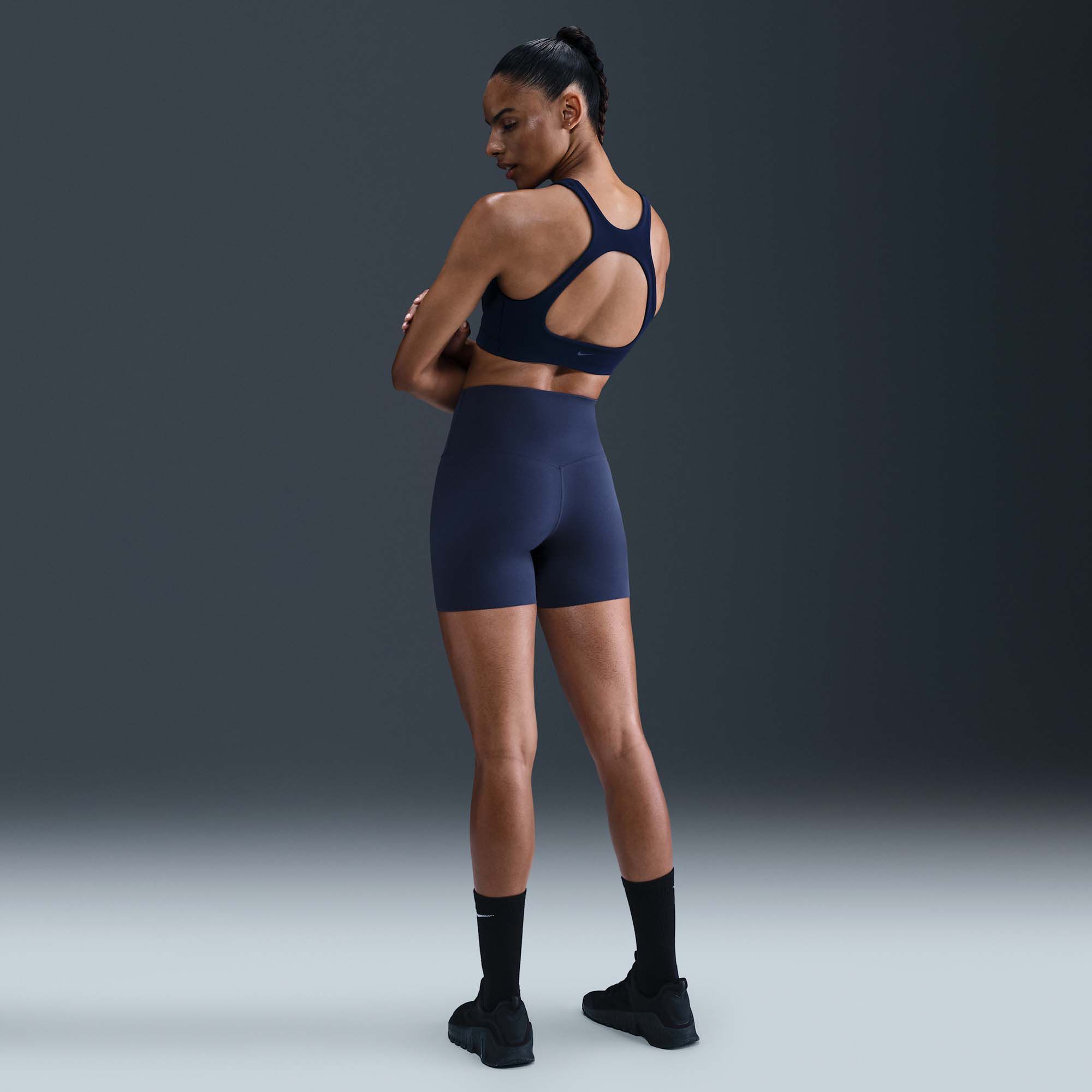 Nike Women's Zenvy Gentle-Support High-Waisted 5" Biker Shorts product image