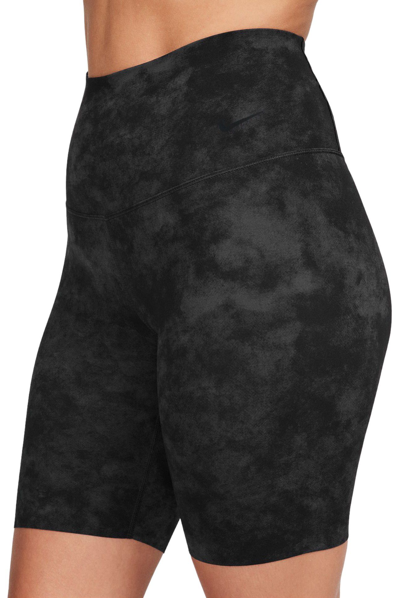 Nike Women's Zenvy Tie-Dye Gentle-Support High-Waisted 8" Biker Shorts product image