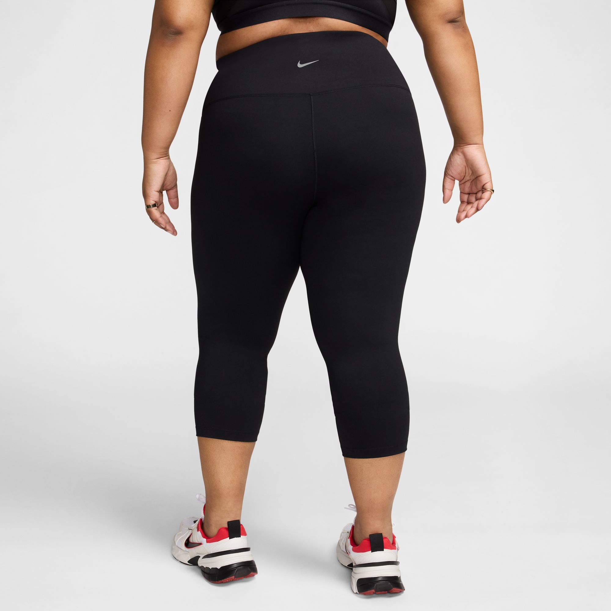 Nike Women's One High-Waisted Crop Leggings (Plus Size) product image