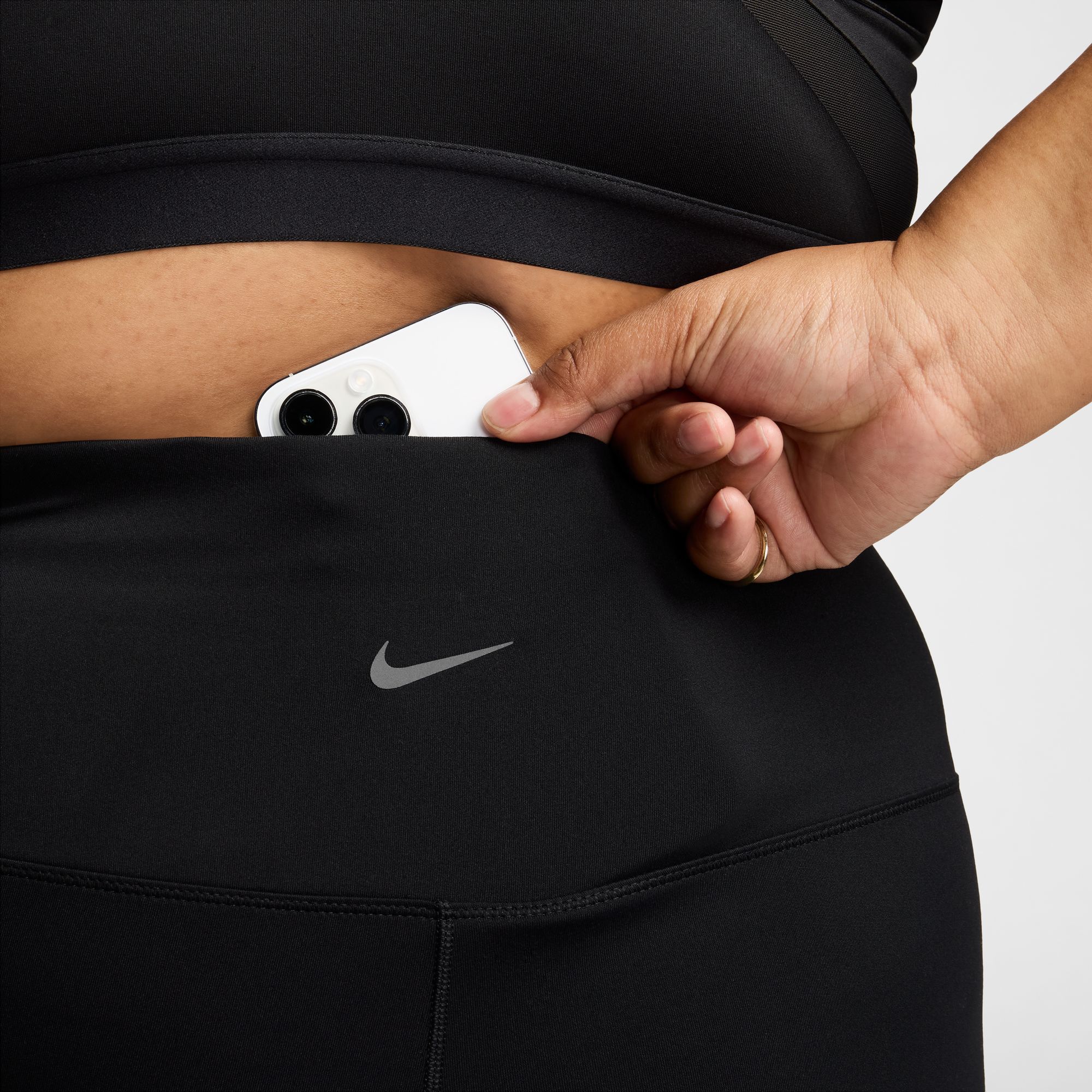 Nike Women's One High-Waisted Crop Leggings (Plus Size) product image