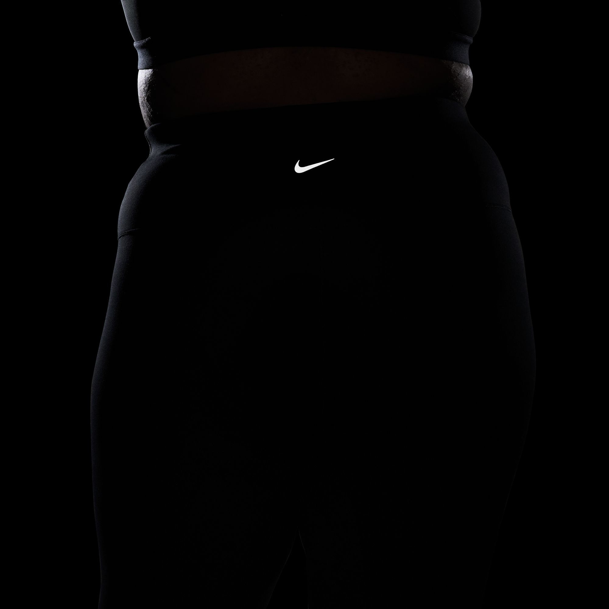 Nike Women's One High-Waisted Crop Leggings (Plus Size) product image