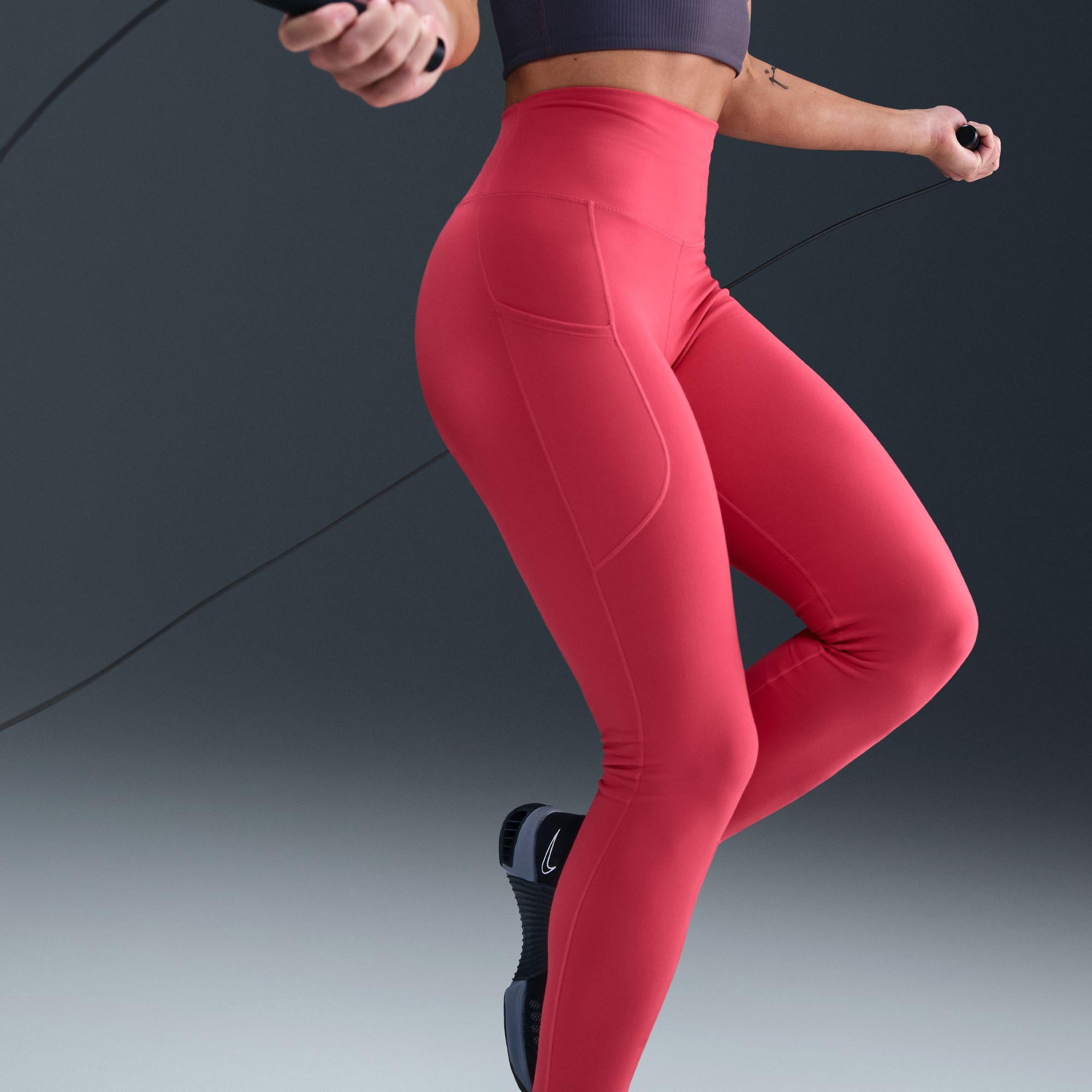 Nike Women's One High-Waisted 7/8 Leggings with Pockets product image
