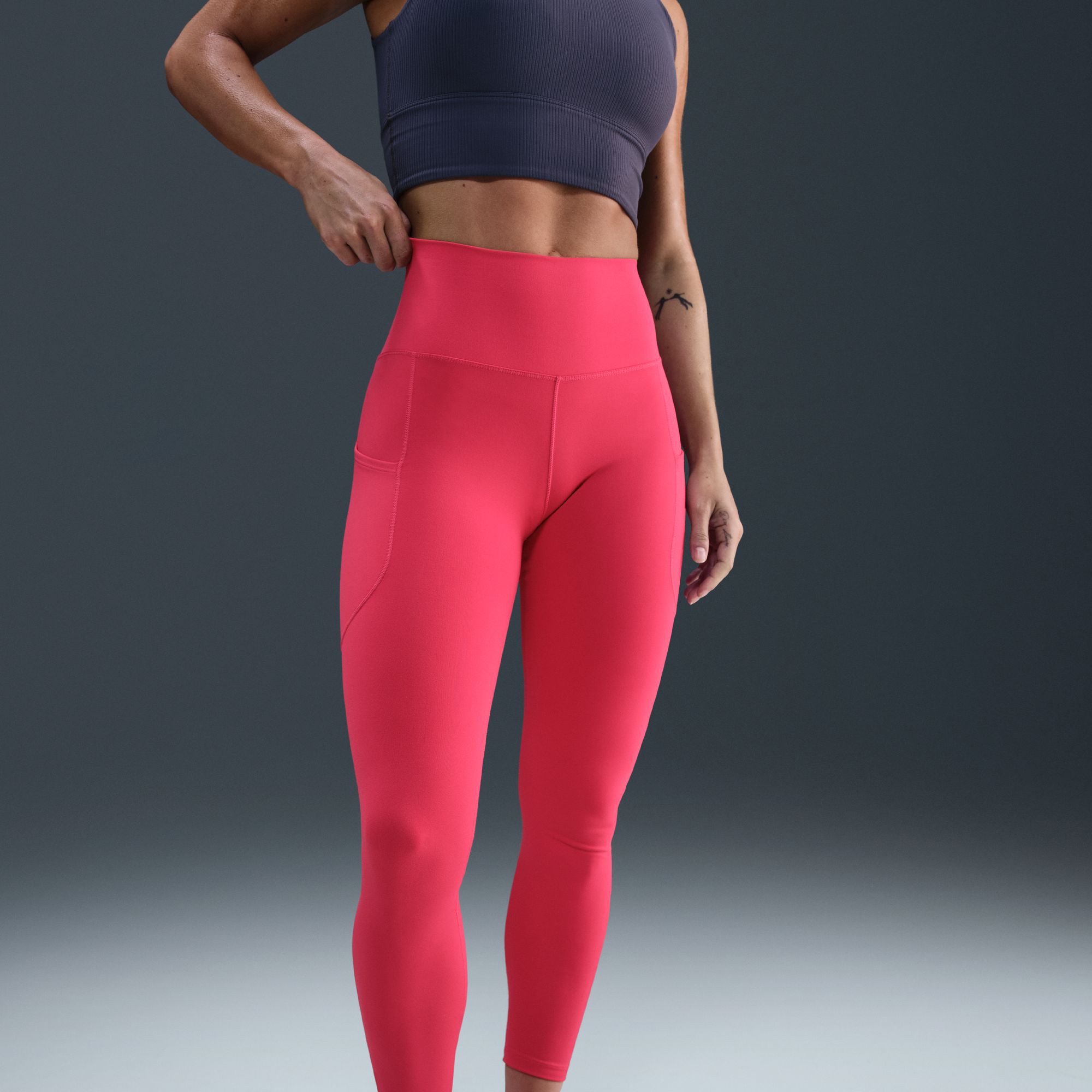 Nike Women's One High-Waisted 7/8 Leggings with Pockets product image