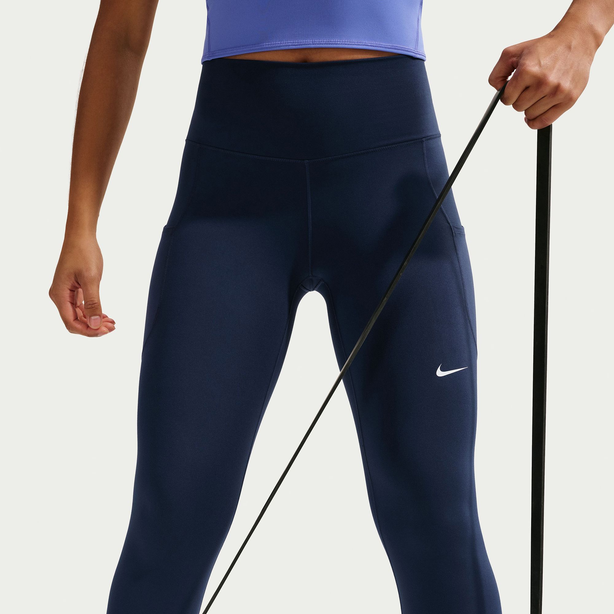 Nike Women's One High-Waisted 7/8 Leggings with Pockets product image