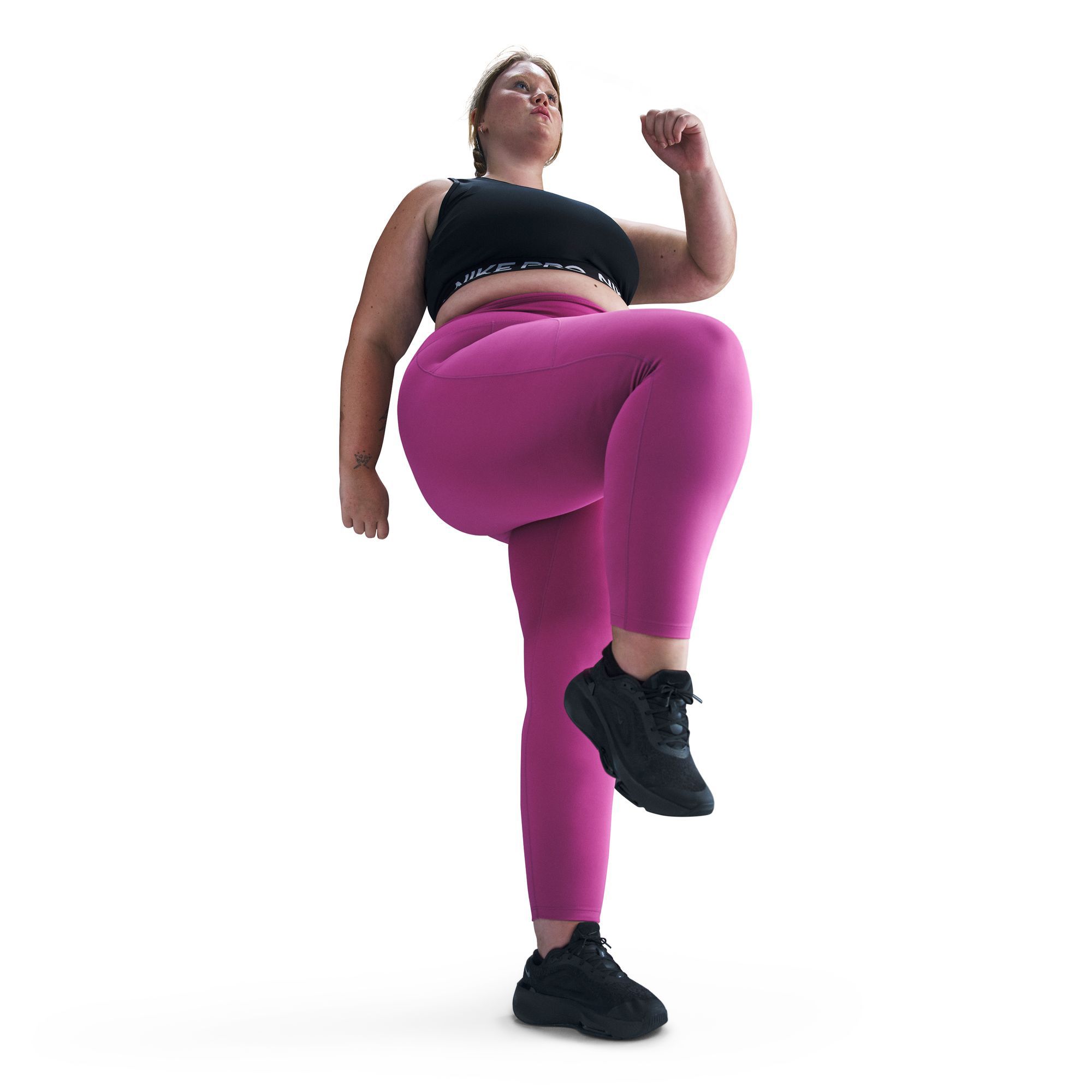 Nike Women's One High-Waisted 7/8 Leggings with Pockets (Plus Size) product image