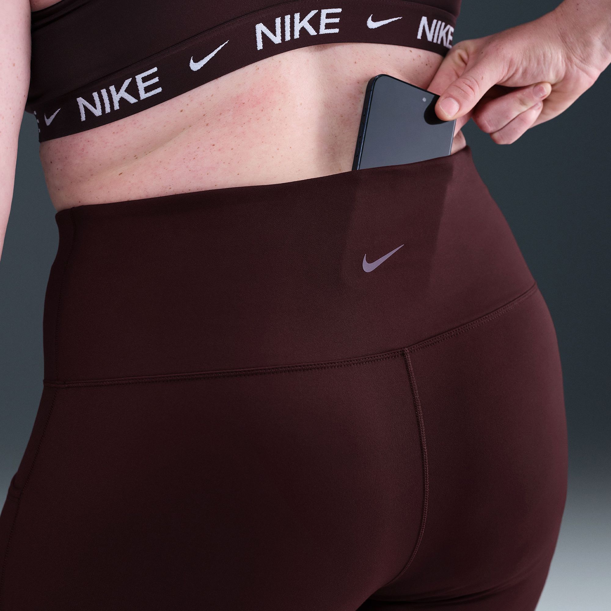 Nike Women's One High-Waisted 7/8 Leggings with Pockets (Plus Size) product image
