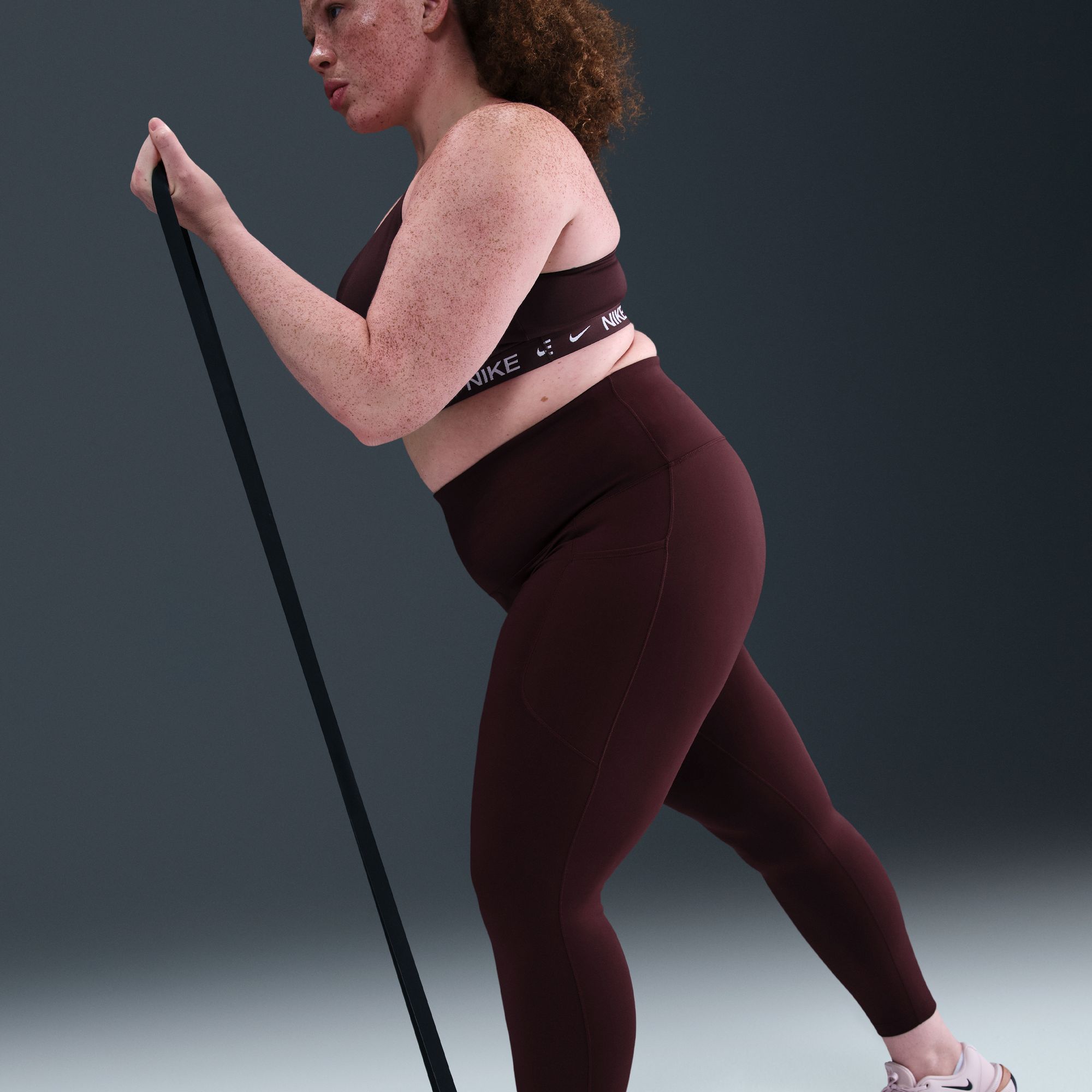 Nike Women's One High-Waisted 7/8 Leggings with Pockets (Plus Size) product image