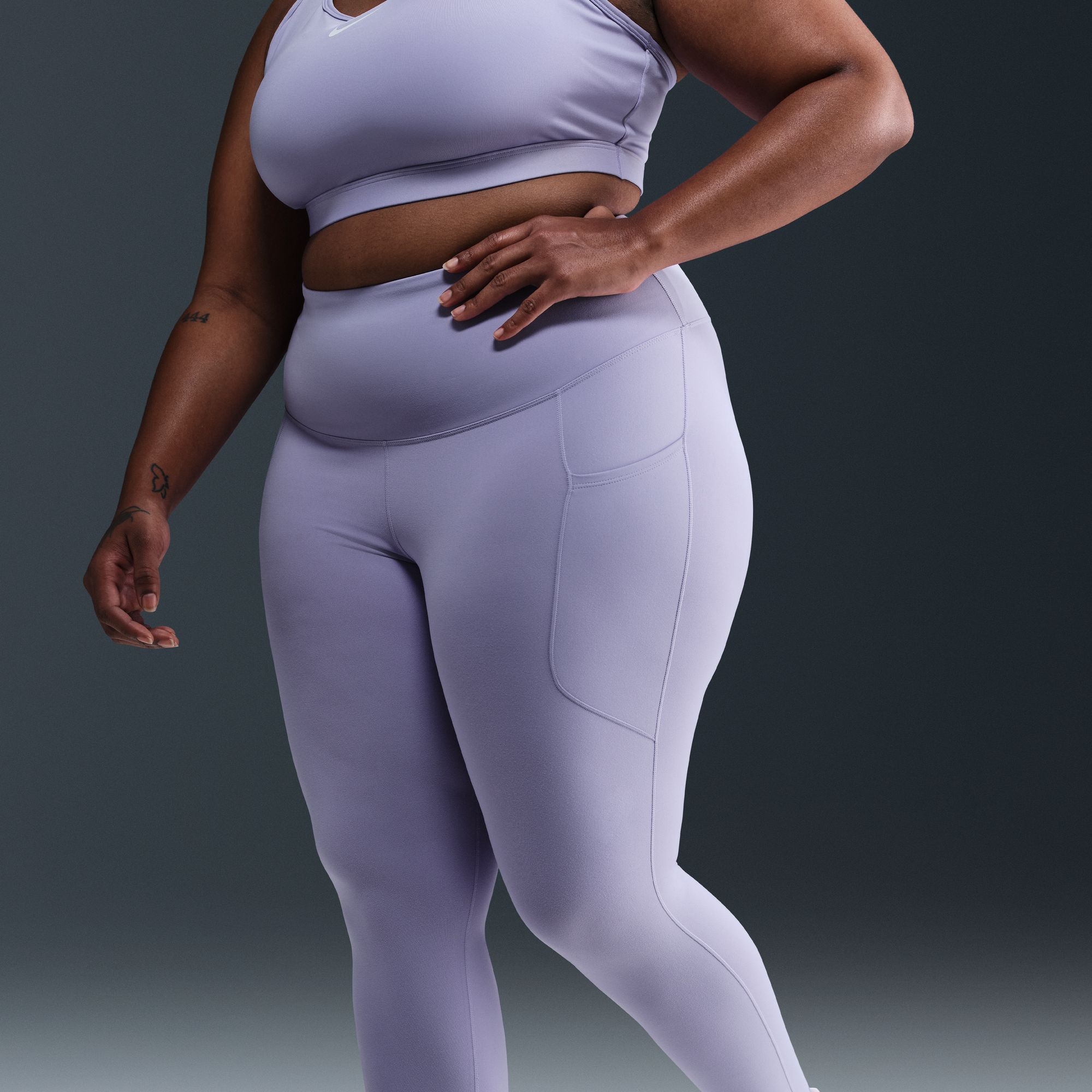 Nike Women's One High-Waisted 7/8 Leggings with Pockets (Plus Size) product image