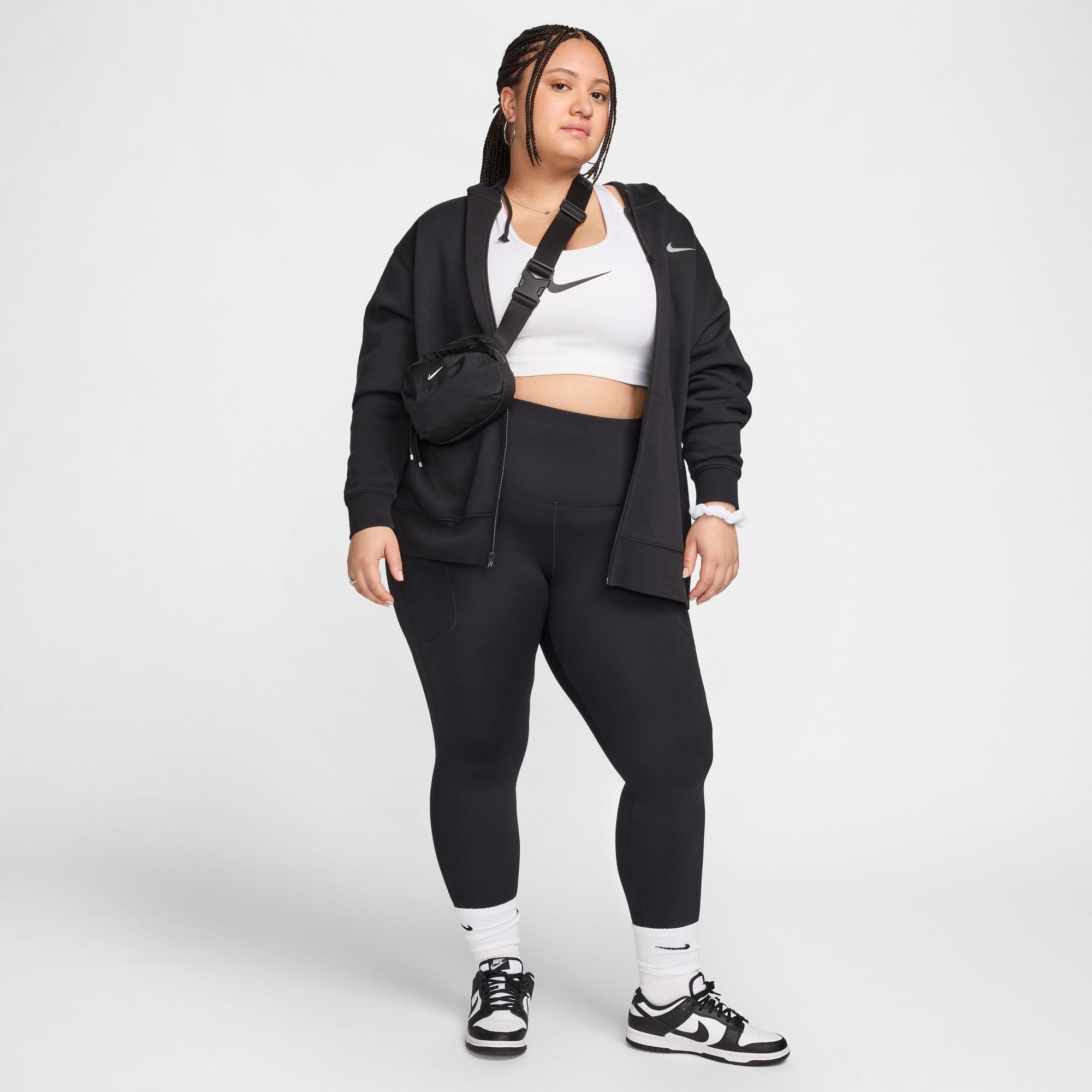 Nike Women's One High-Waisted 7/8 Leggings with Pockets (Plus Size) product image