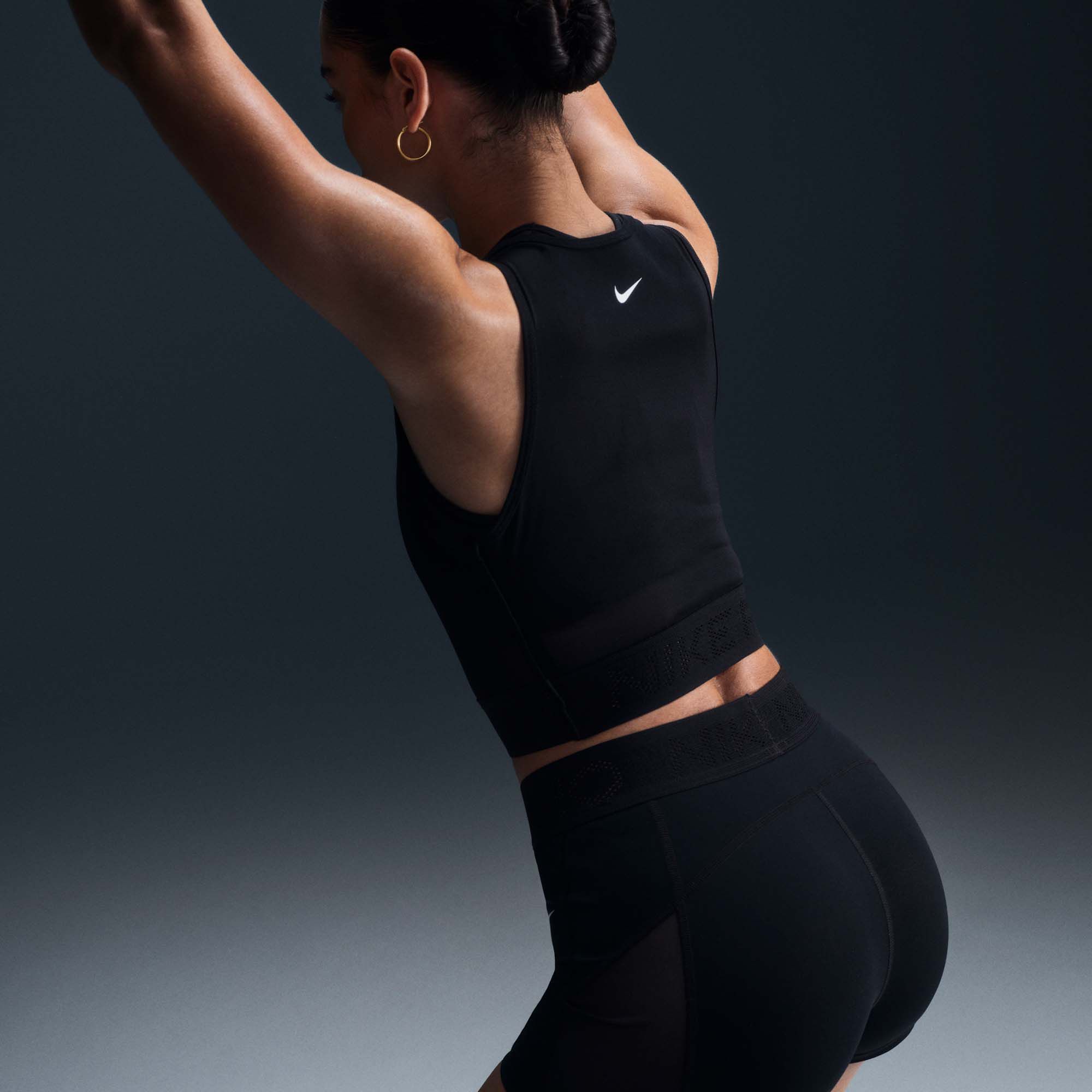 Nike Women's Pro Mid-Rise 3" Mesh-Paneled Shorts product image